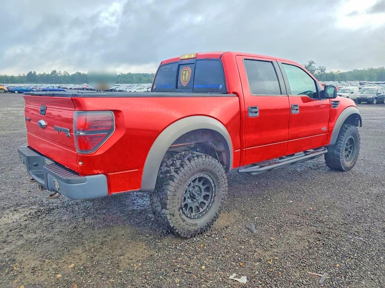 2012 Ford F150 Svt Raptor Red vin: 1FTFW1R69CFA95889