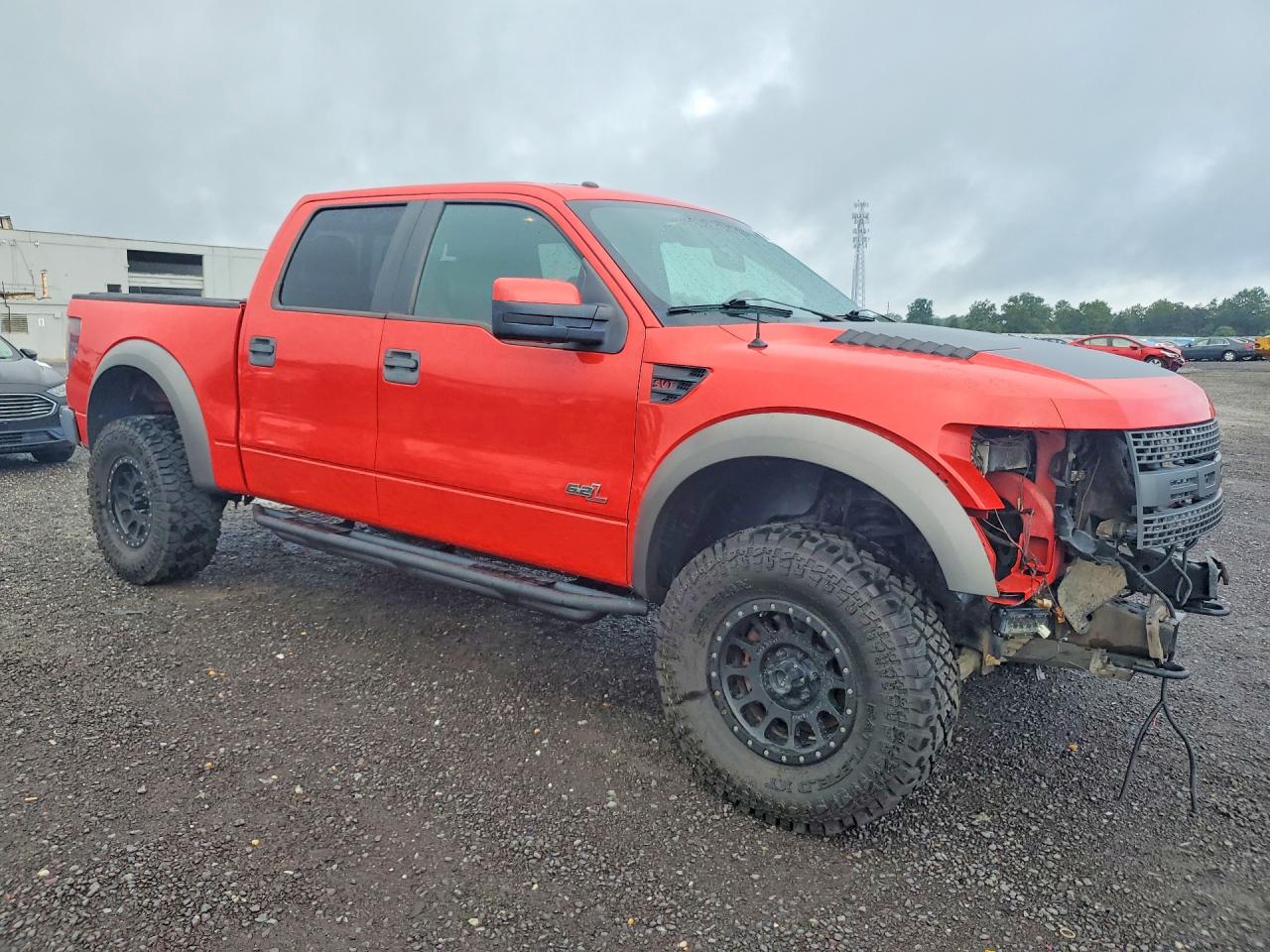 2012 Ford F150 Svt Raptor Red vin: 1FTFW1R69CFA95889
