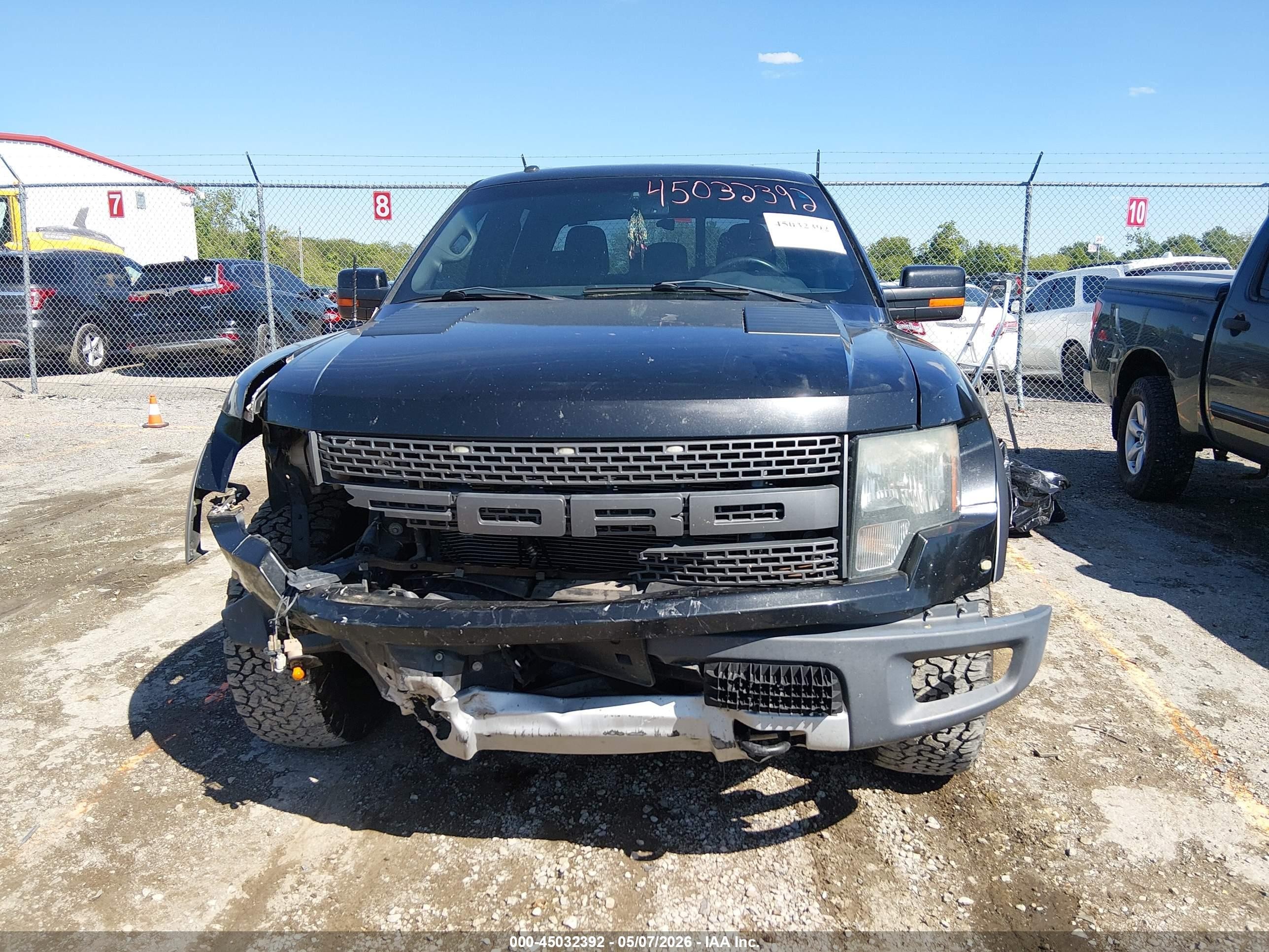 2012 Ford F-150 Svt Raptor Black vin: 1FTFW1R69CFC34886