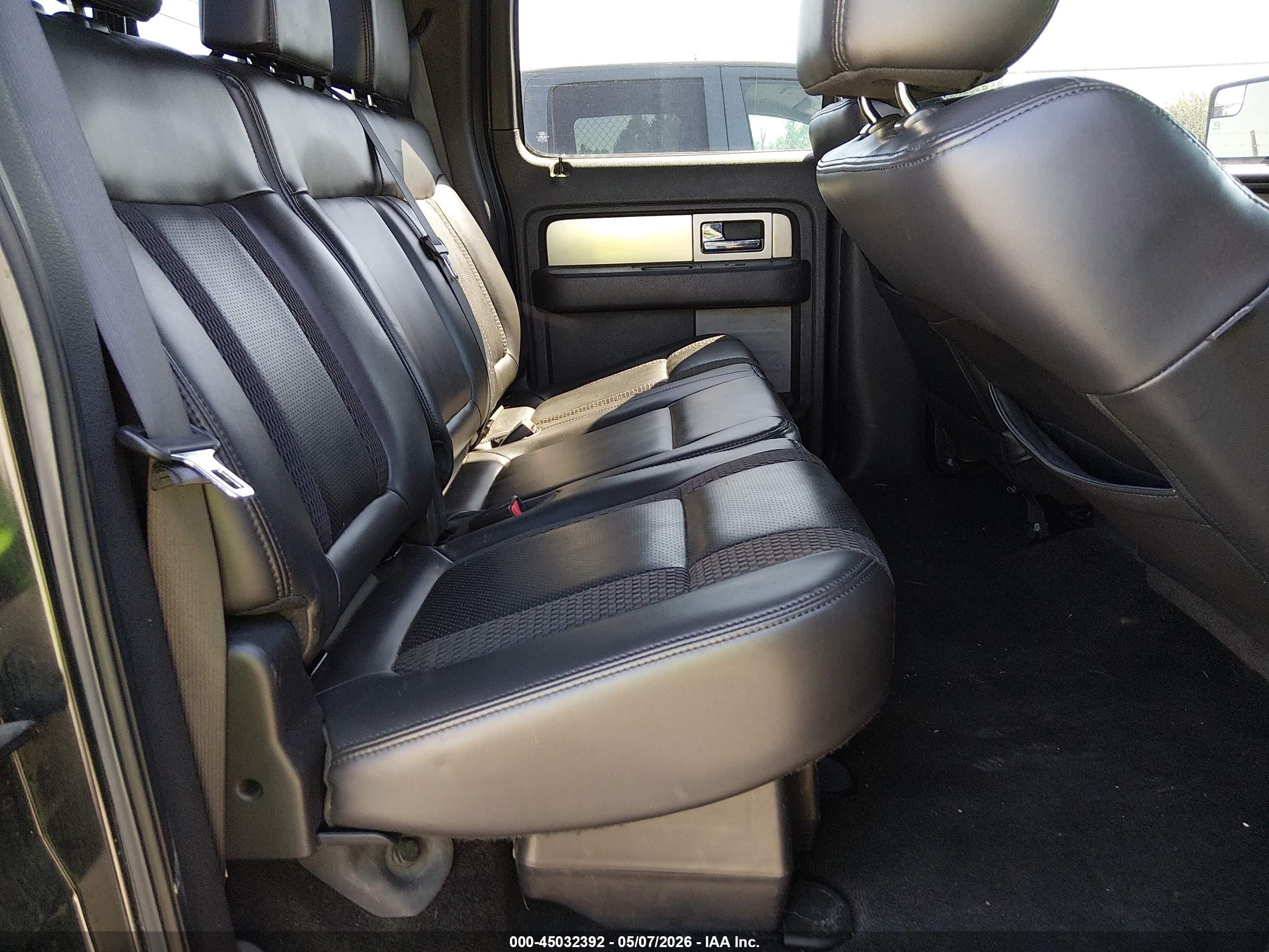 2012 Ford F-150 Svt Raptor Black vin: 1FTFW1R69CFC34886