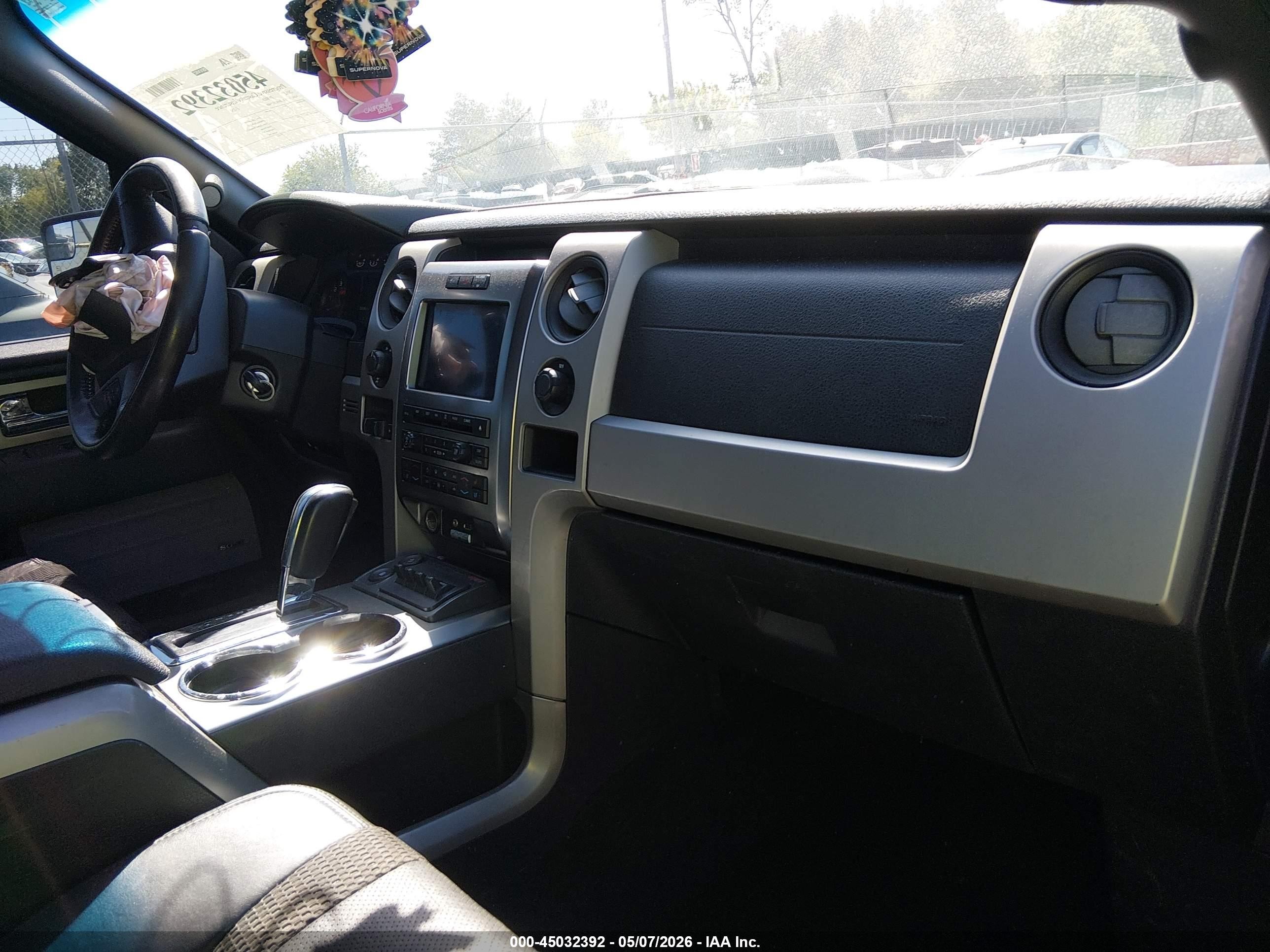 2012 Ford F-150 Svt Raptor Black vin: 1FTFW1R69CFC34886