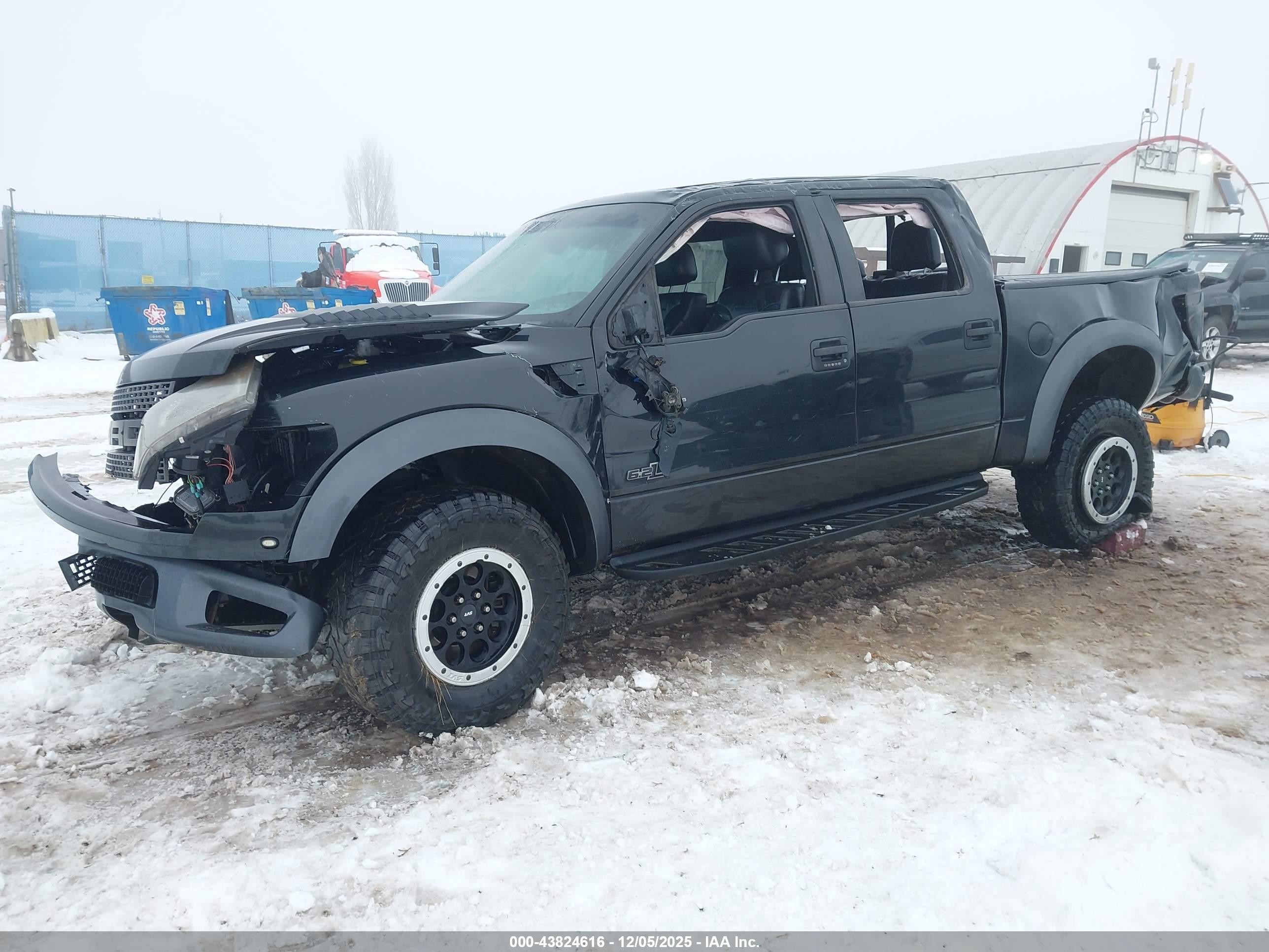2013 Ford F-150 Svt Raptor Black vin: 1FTFW1R69DFB12708