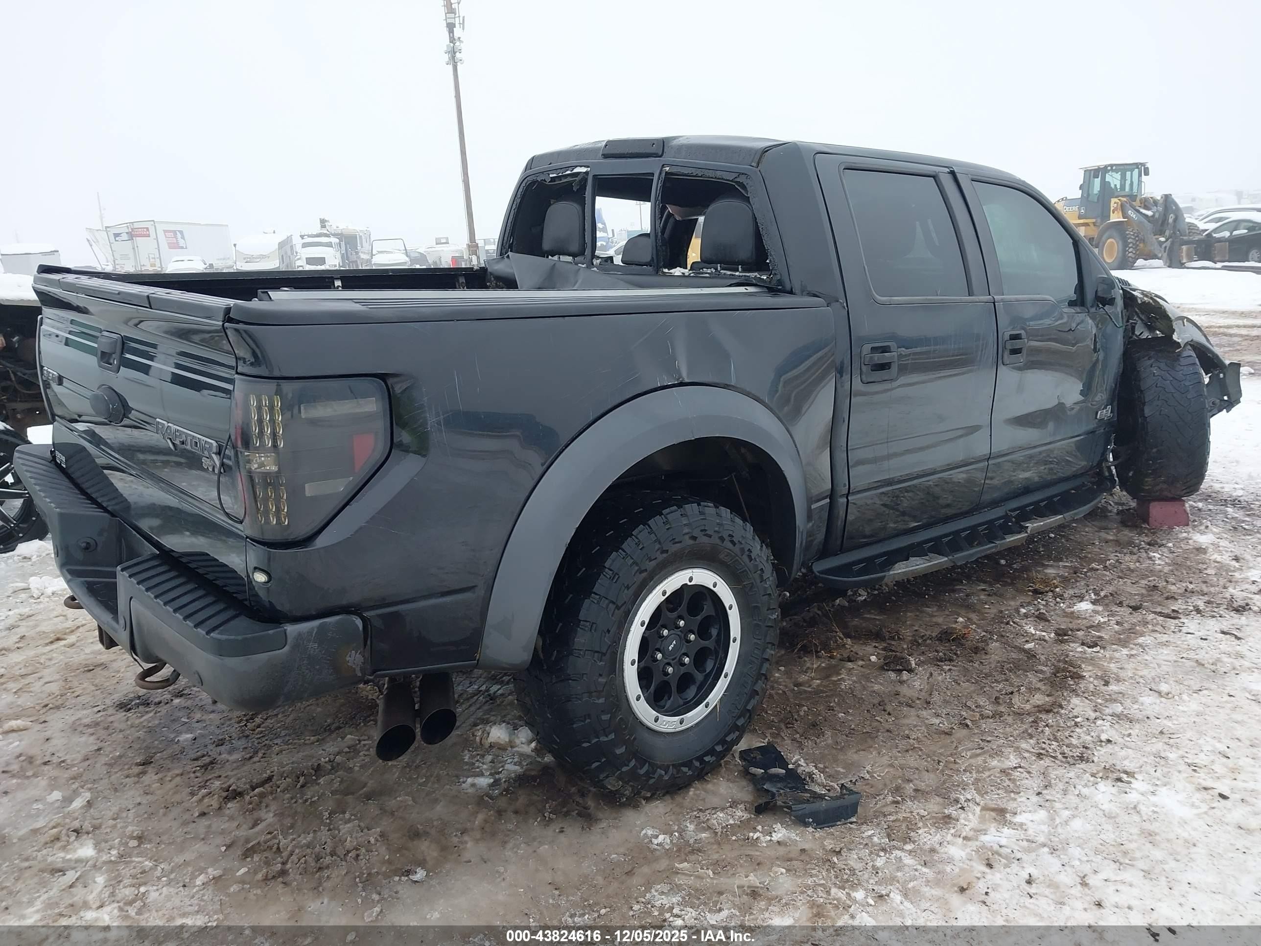 2013 Ford F-150 Svt Raptor Black vin: 1FTFW1R69DFB12708