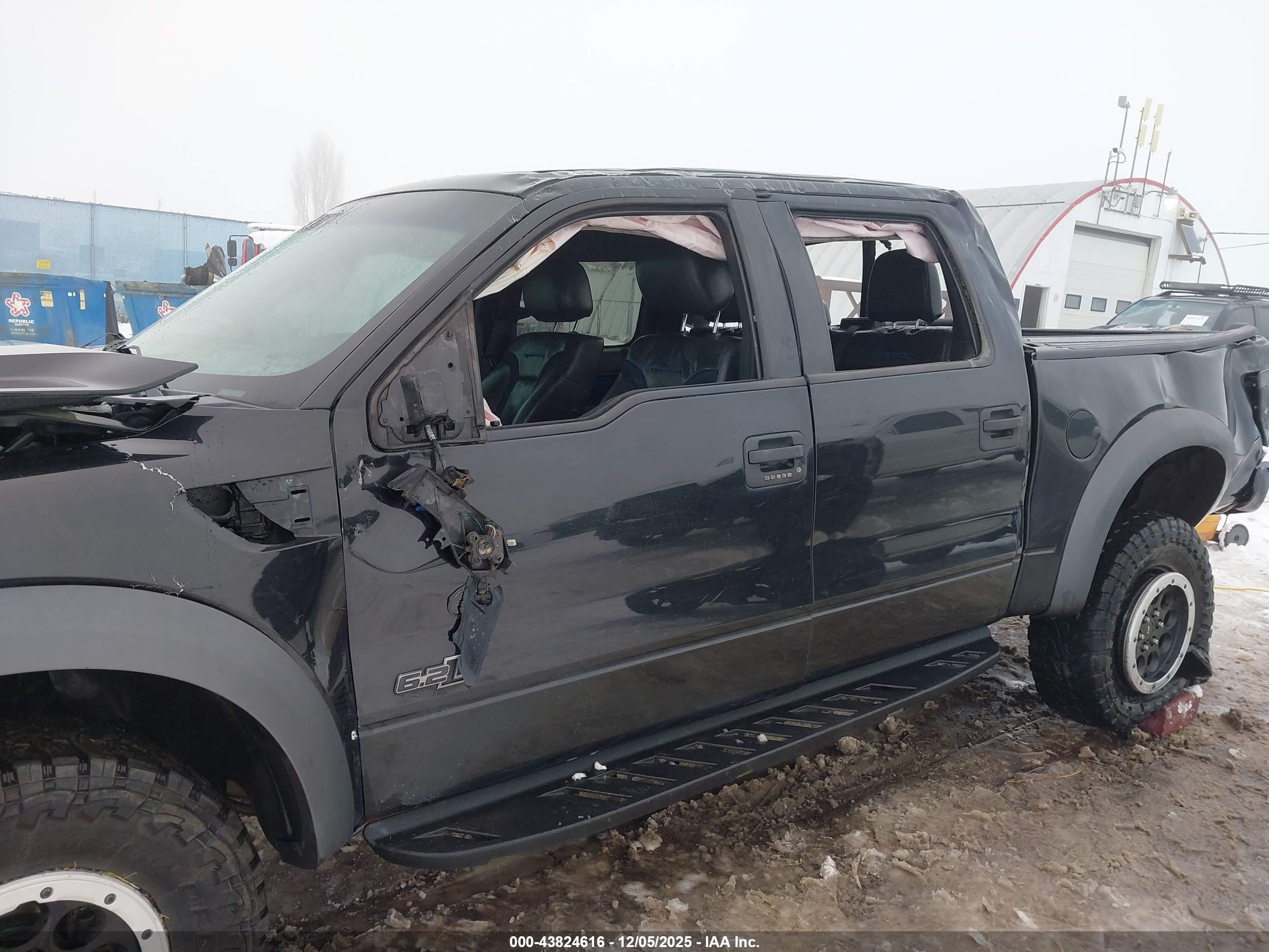 2013 Ford F-150 Svt Raptor Black vin: 1FTFW1R69DFB12708