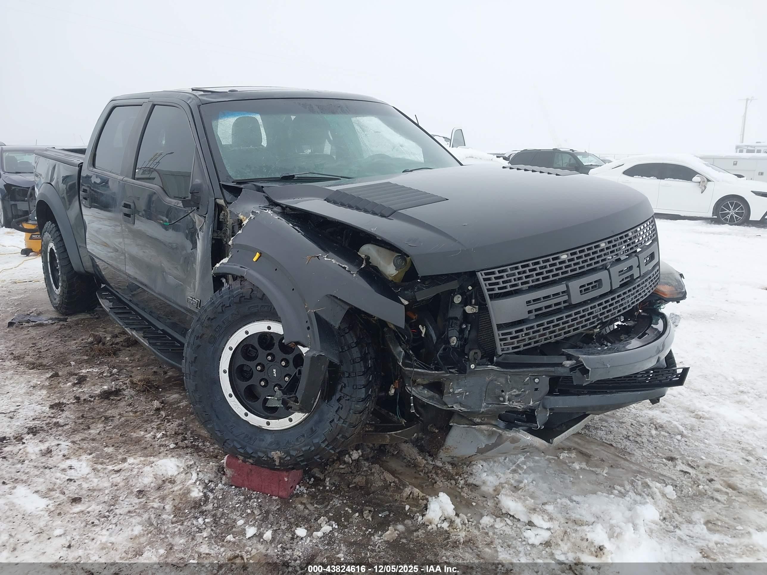 2013 Ford F-150 Svt Raptor Black vin: 1FTFW1R69DFB12708