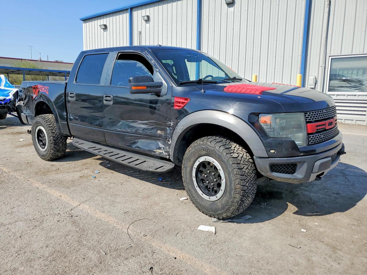 2013 Ford F150 Svt Raptor Black vin: 1FTFW1R69DFC74077