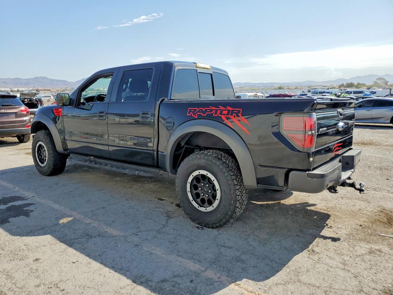 2013 Ford F150 Svt Raptor Black vin: 1FTFW1R69DFC74077