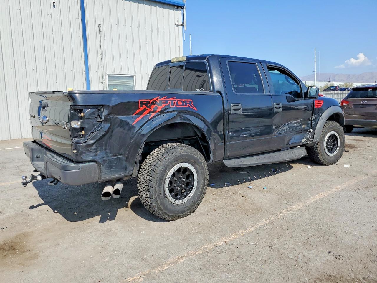 2013 Ford F150 Svt Raptor Black vin: 1FTFW1R69DFC74077
