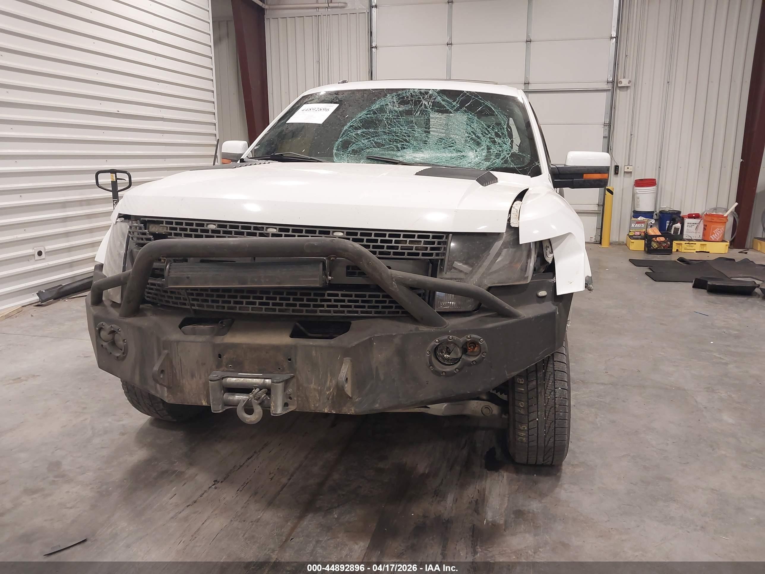 2014 Ford F-150 Svt Raptor White vin: 1FTFW1R69EFB09678