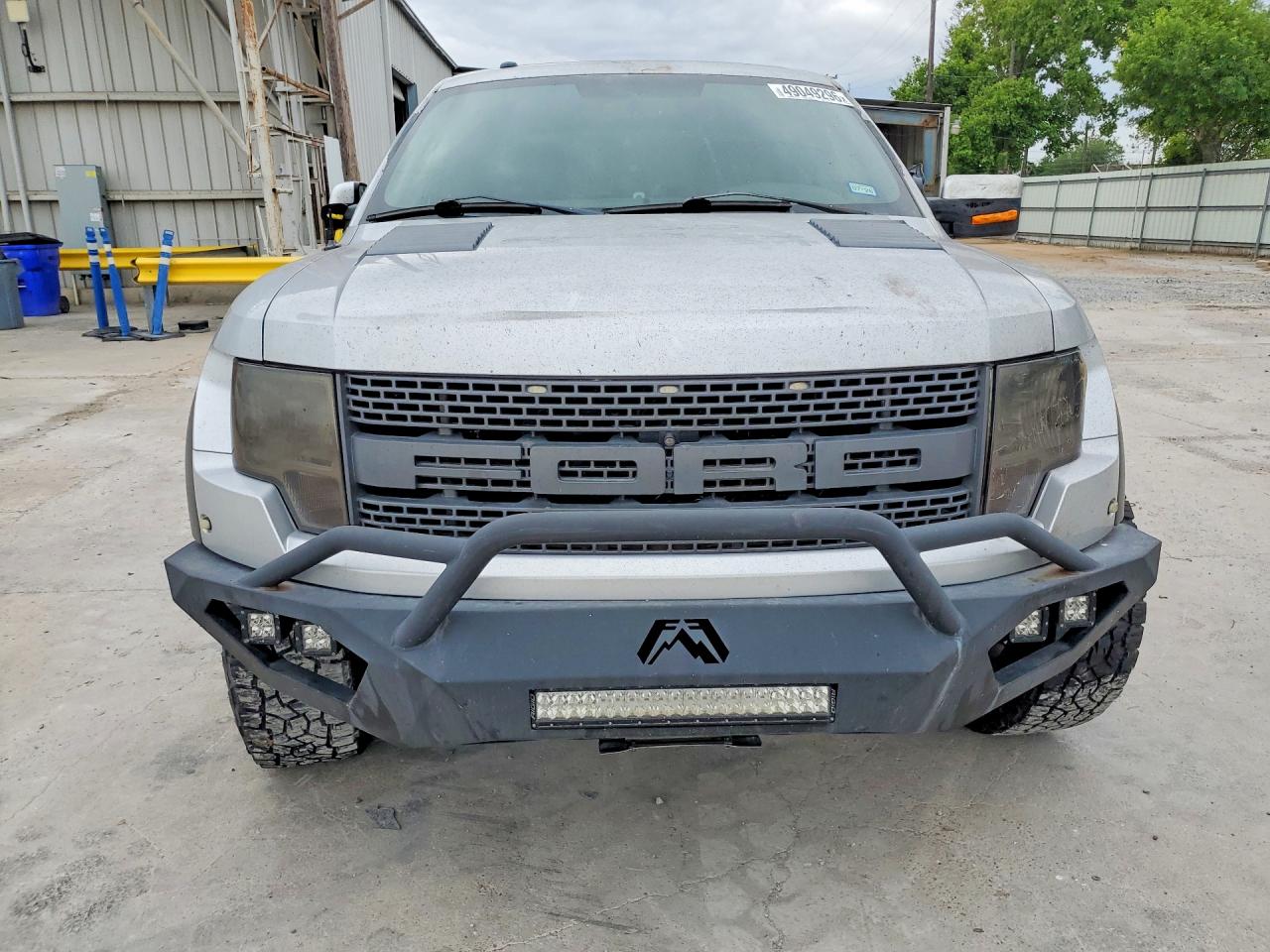 2013 Ford F150 Svt Raptor Gray vin: 1FTFW1R6XDFA11015