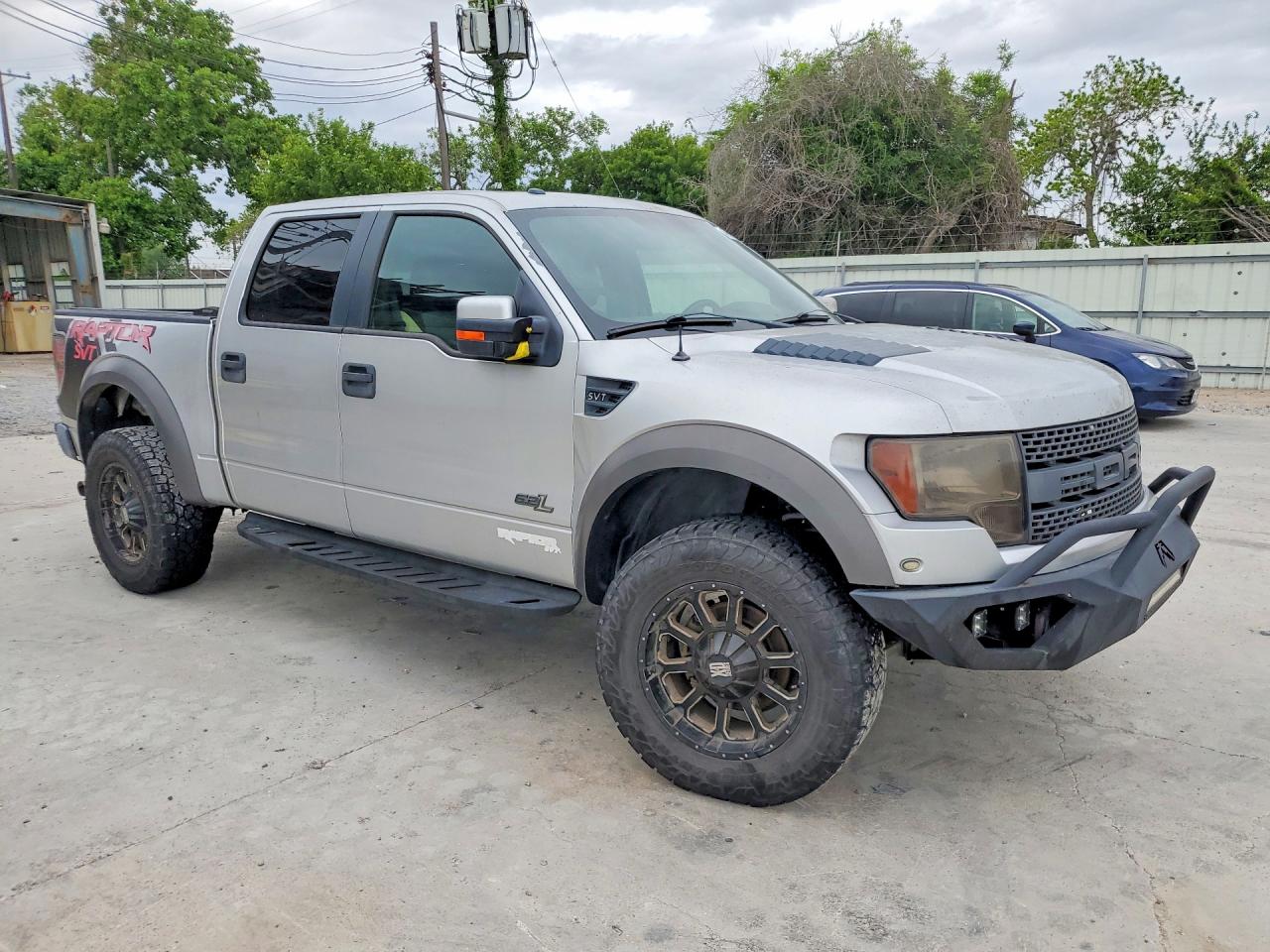 2013 Ford F150 Svt Raptor Gray vin: 1FTFW1R6XDFA11015