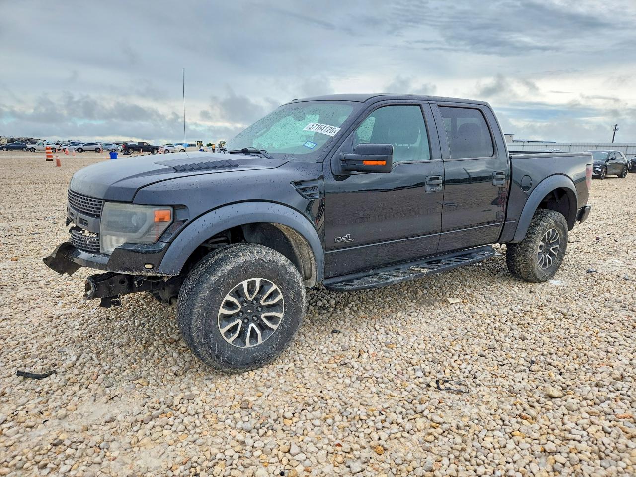2013 Ford F150 Svt Raptor Black vin: 1FTFW1R6XDFA37615
