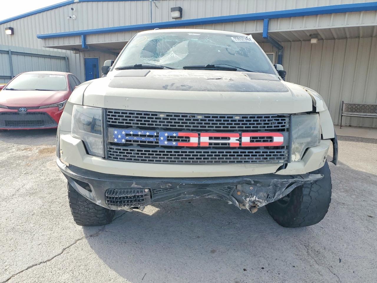 2013 Ford F150 Svt Raptor Beige vin: 1FTFW1R6XDFA67097