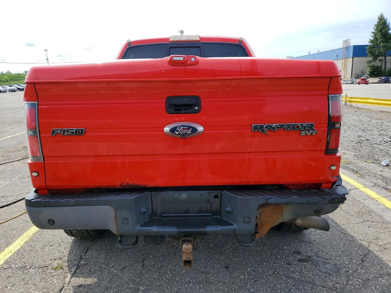 2013 Ford F150 Svt Raptor Red vin: 1FTFW1R6XDFD47392