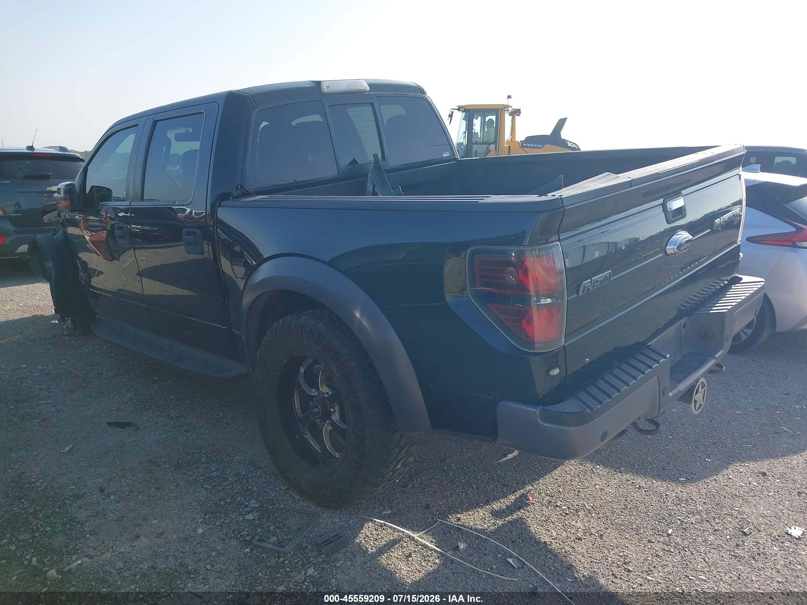 2014 Ford F-150 Svt Raptor Black vin: 1FTFW1R6XEFB09186