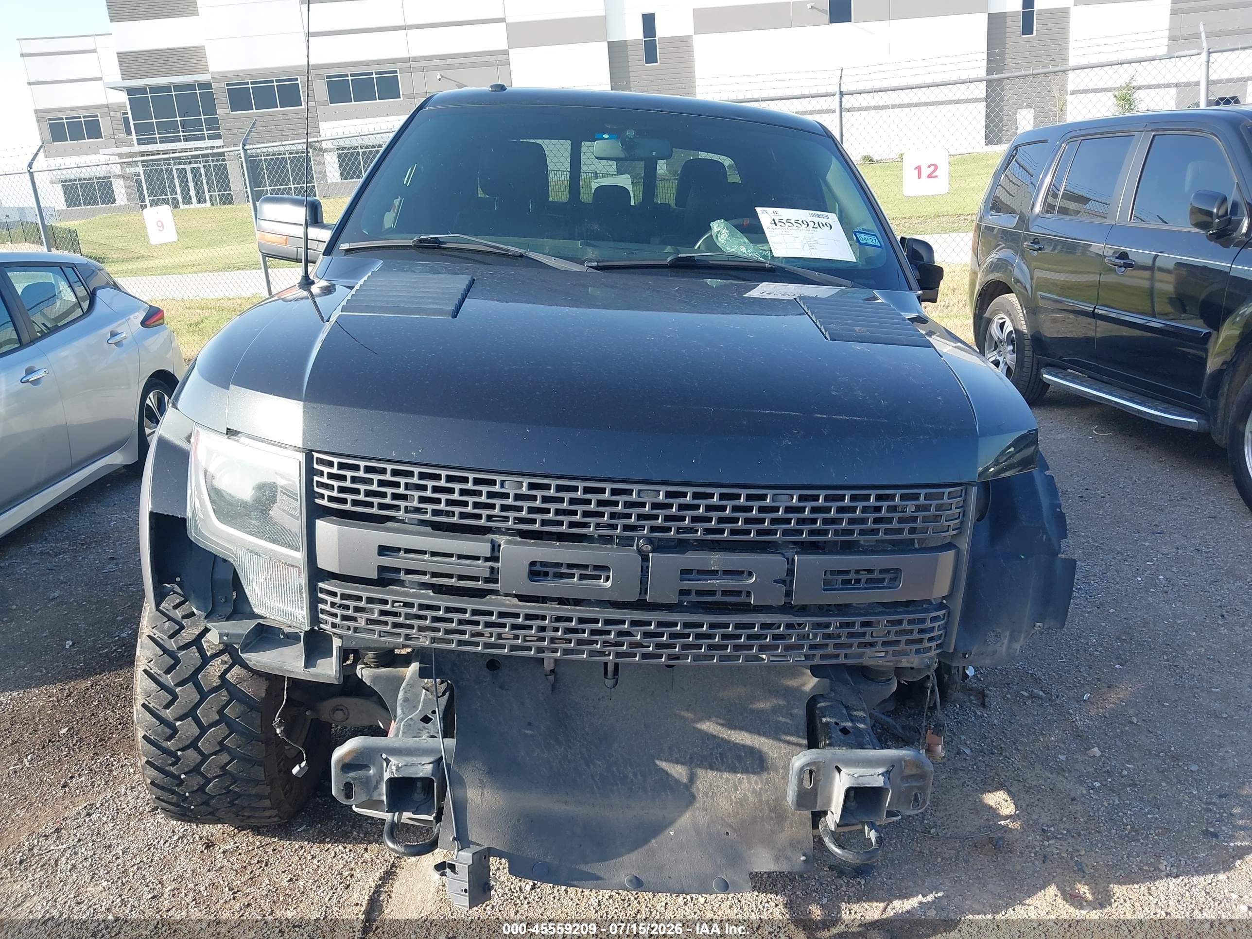2014 Ford F-150 Svt Raptor Black vin: 1FTFW1R6XEFB09186