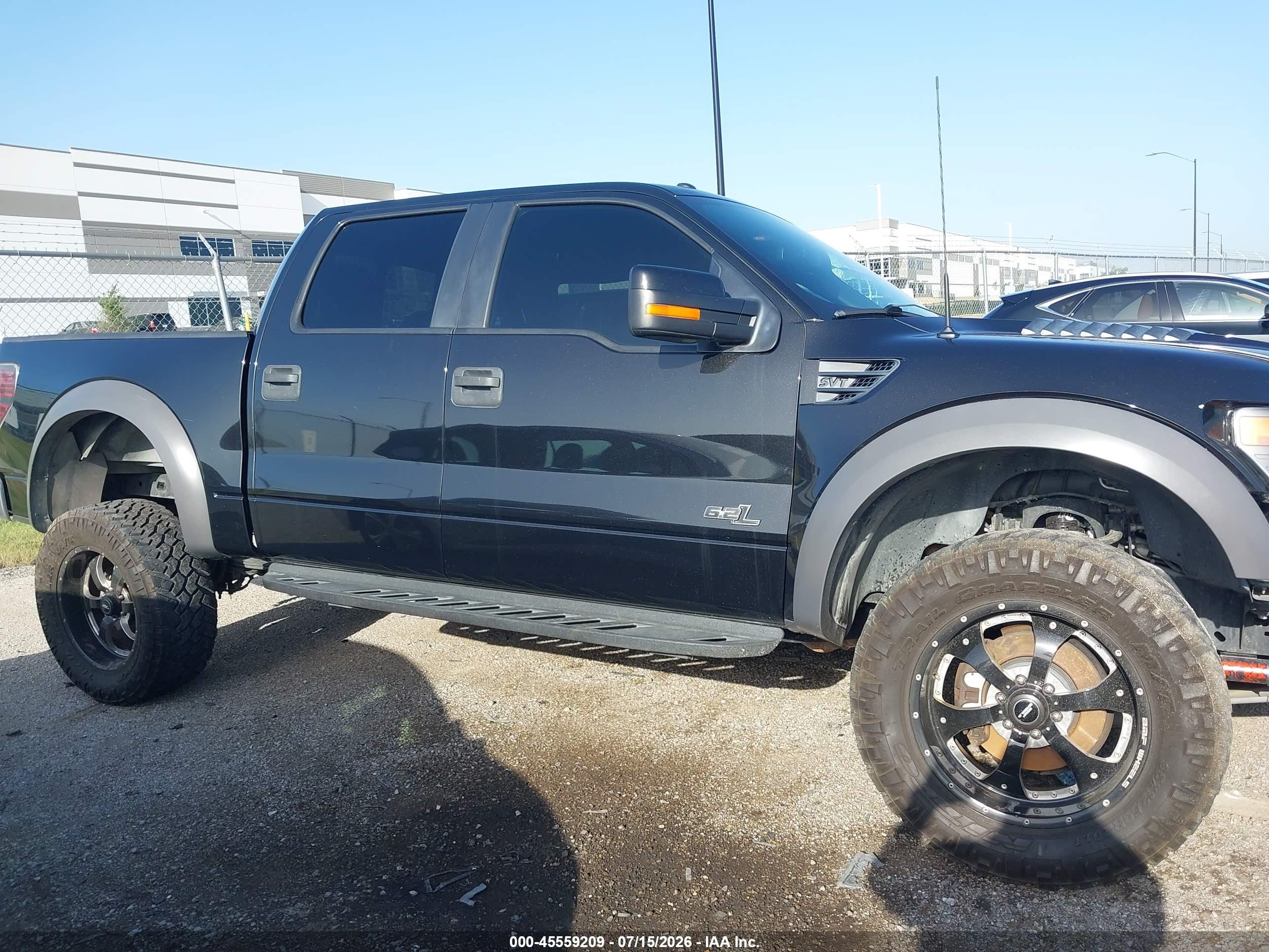 2014 Ford F-150 Svt Raptor Black vin: 1FTFW1R6XEFB09186
