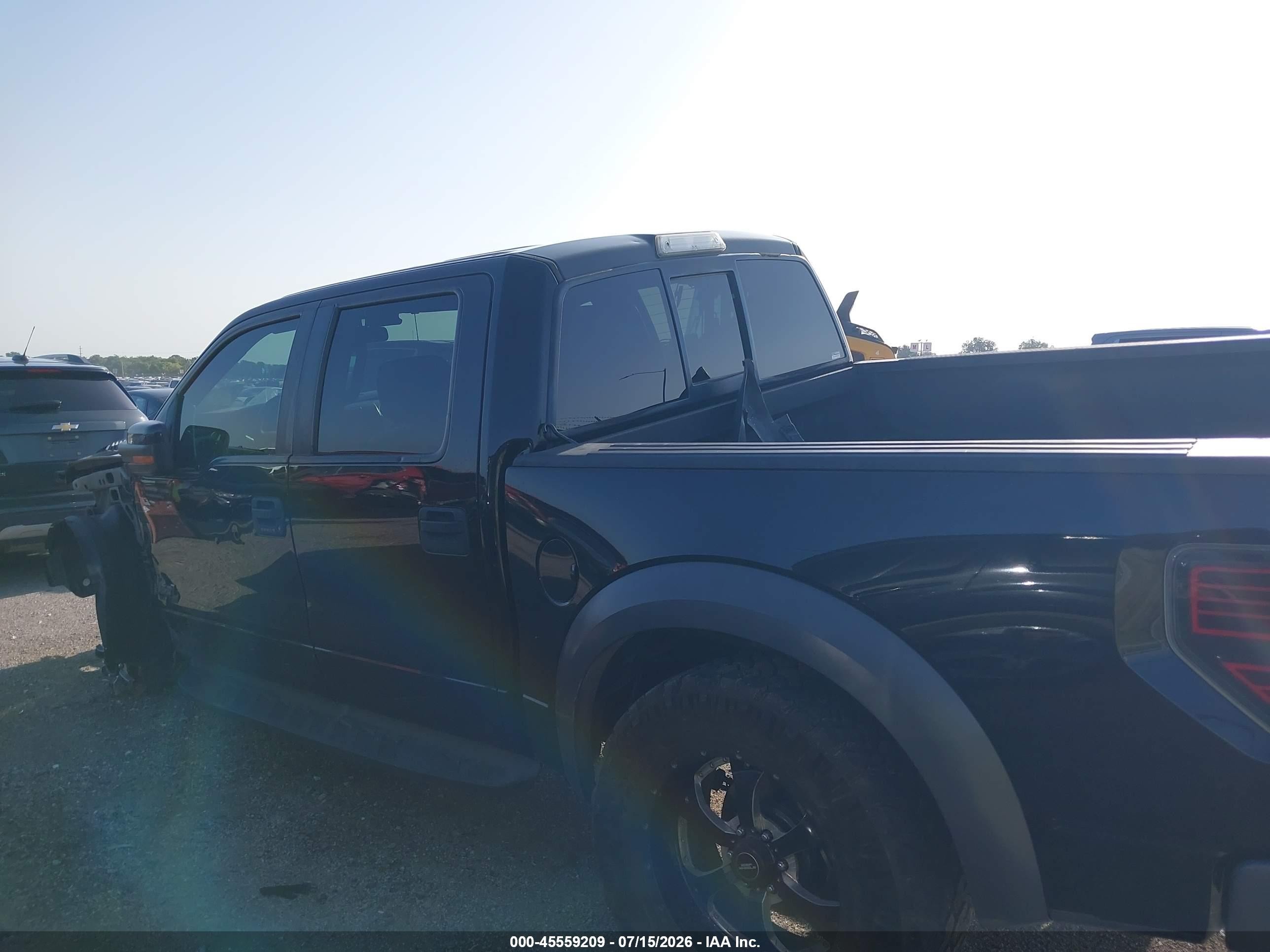 2014 Ford F-150 Svt Raptor Black vin: 1FTFW1R6XEFB09186