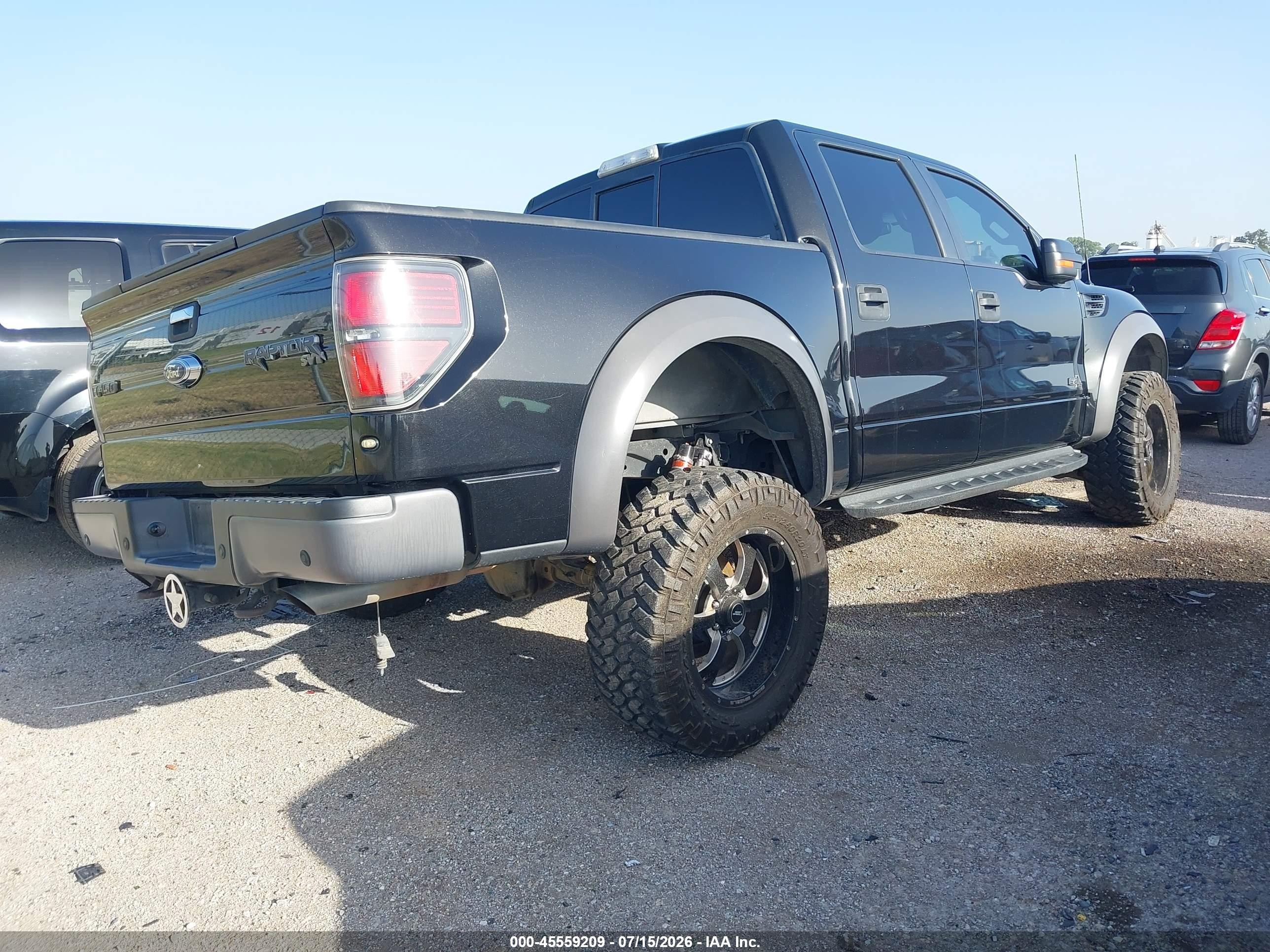 2014 Ford F-150 Svt Raptor Black vin: 1FTFW1R6XEFB09186