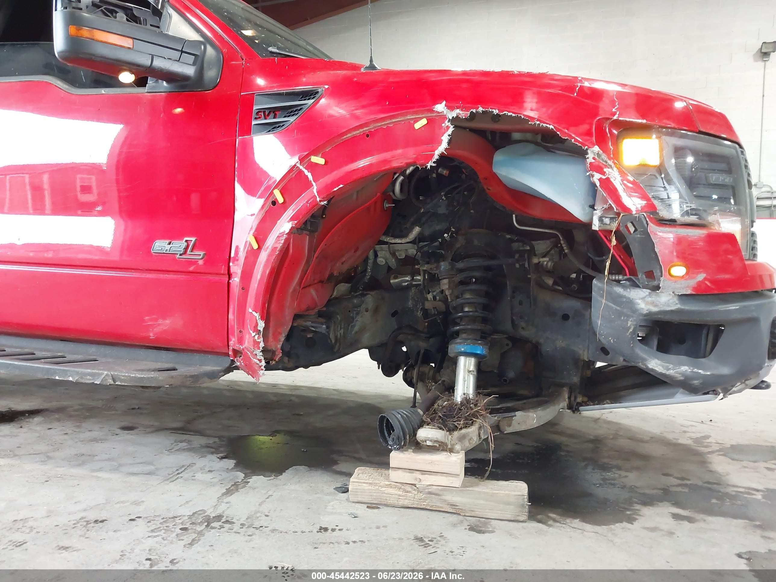 2014 Ford F-150 Svt Raptor Red vin: 1FTFW1R6XEFB92201