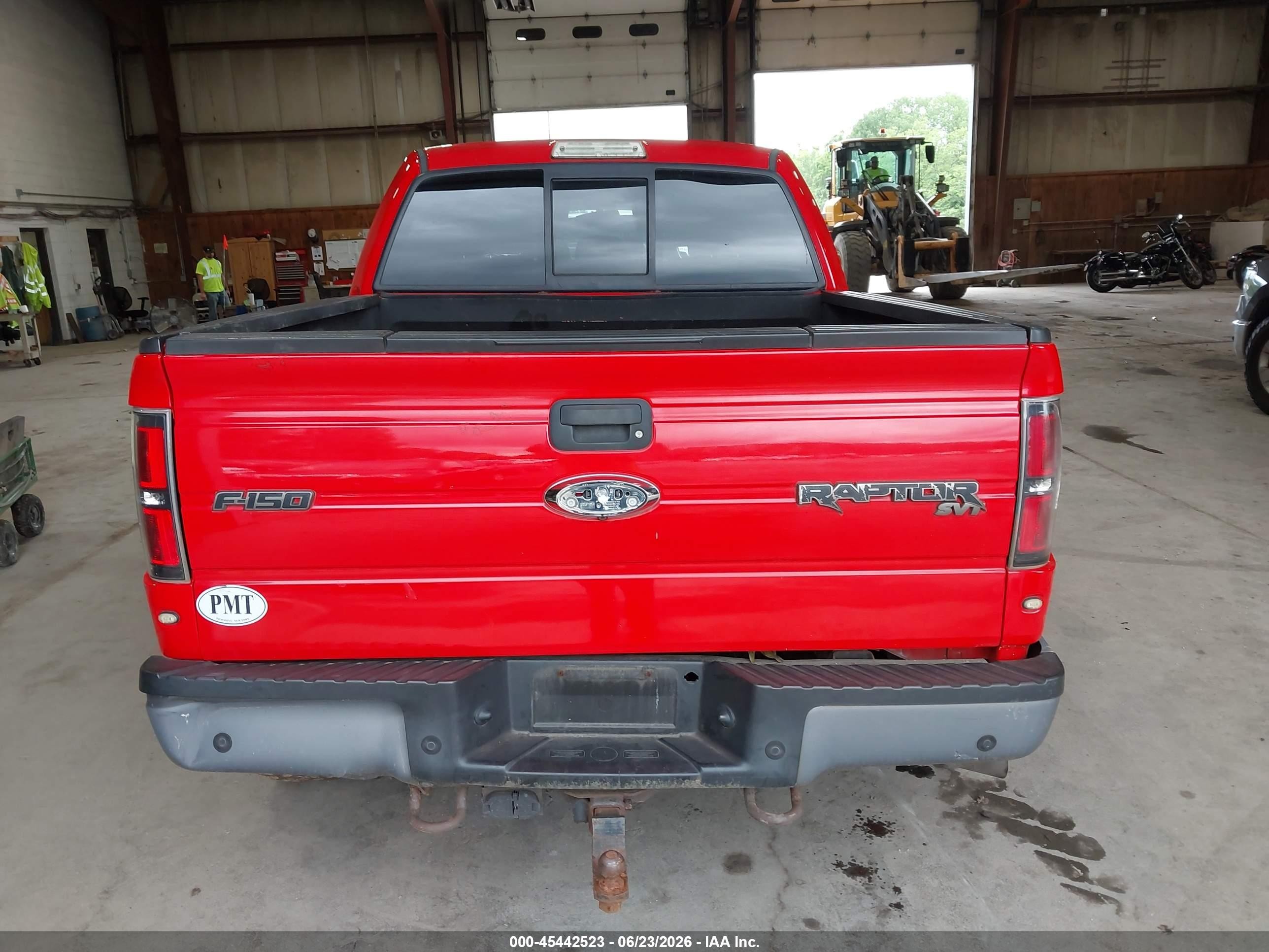 2014 Ford F-150 Svt Raptor Red vin: 1FTFW1R6XEFB92201