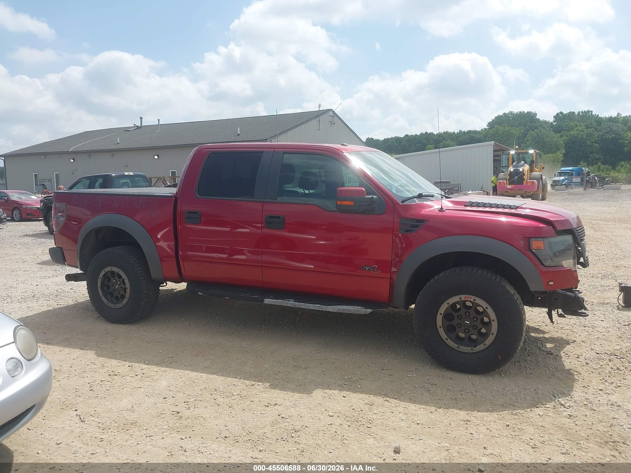 2014 Ford F-150 Svt Raptor Red vin: 1FTFW1R6XEFB97222