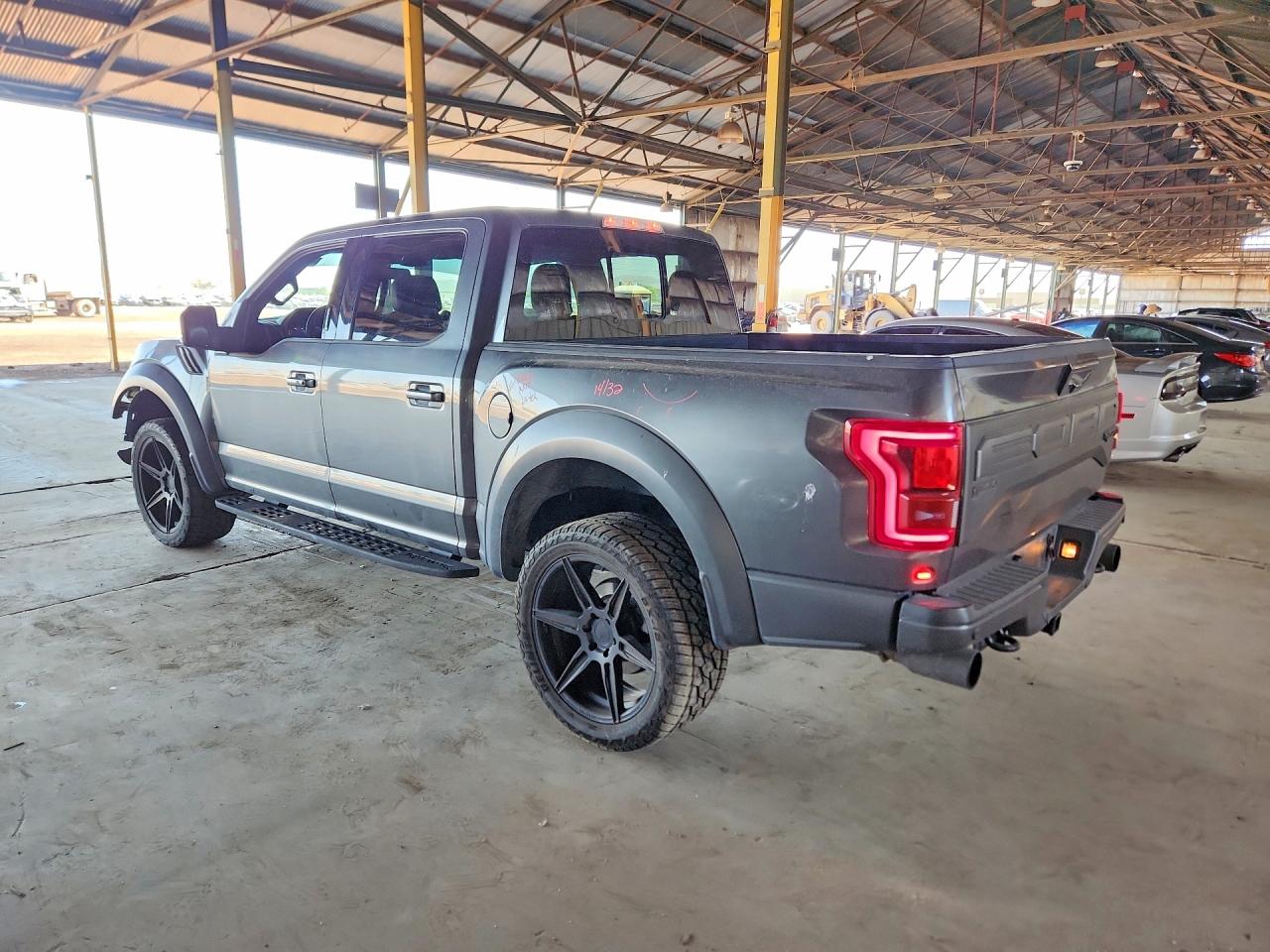 2019 Ford F150 Raptor Gray vin: 1FTFW1RG0KFB79221