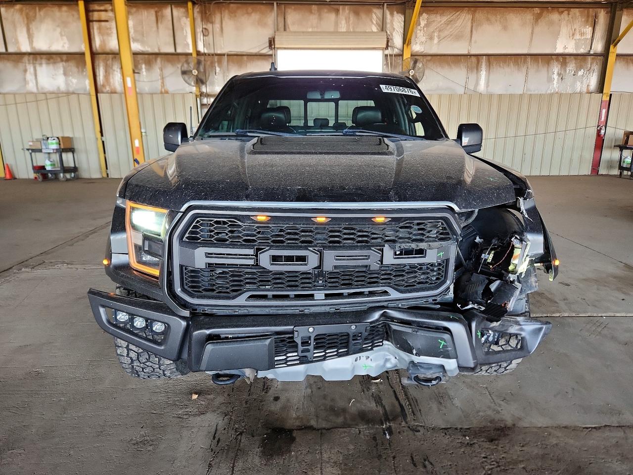 2019 Ford F150 Raptor Gray vin: 1FTFW1RG0KFB79221