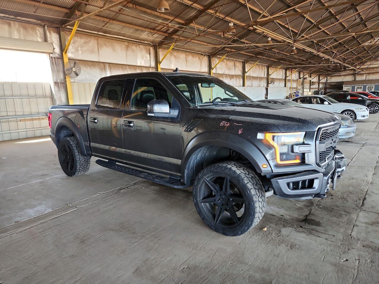 2019 Ford F150 Raptor Gray vin: 1FTFW1RG0KFB79221