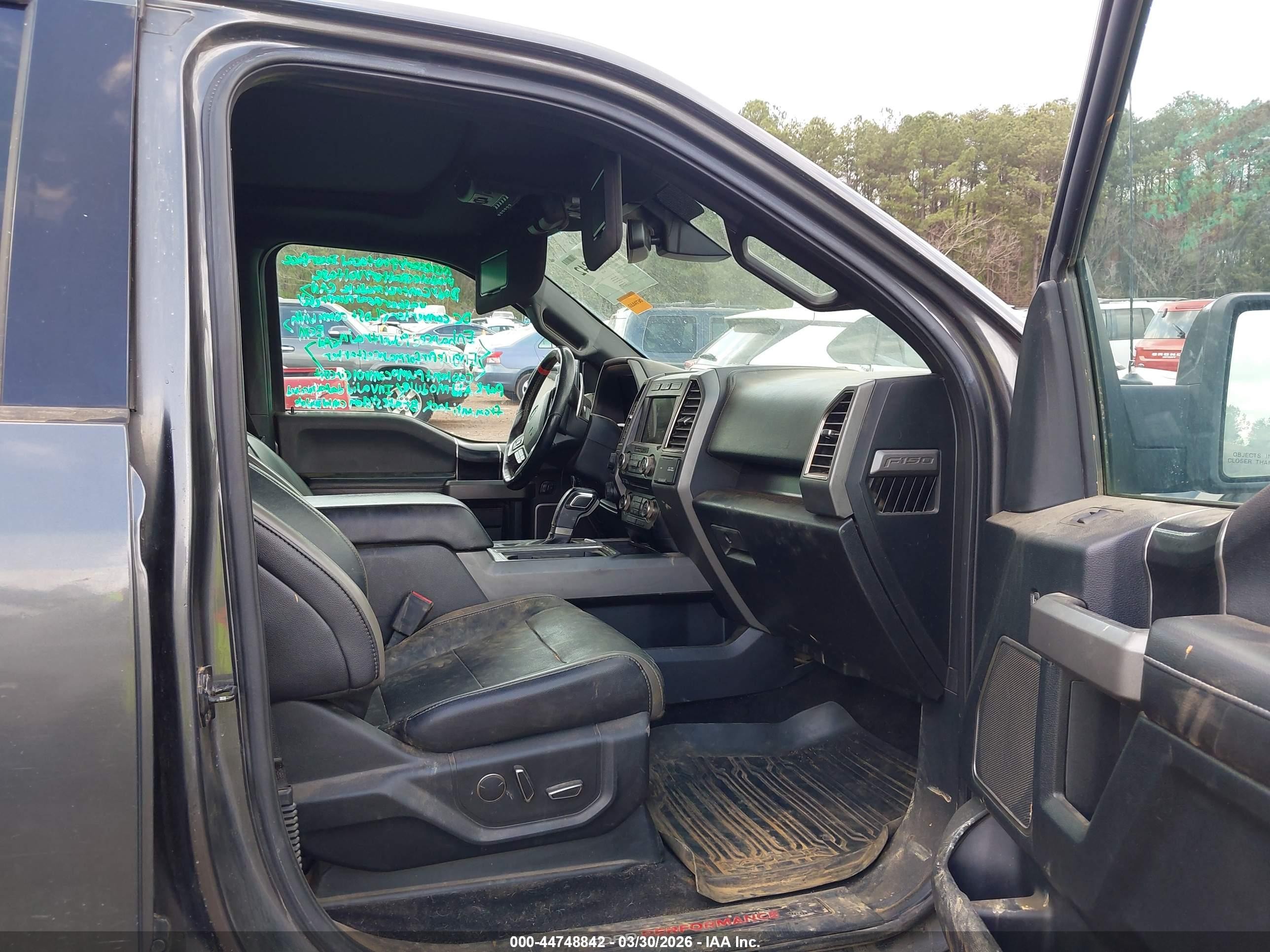 2017 Ford F-150 Raptor Gray vin: 1FTFW1RG1HFB84484