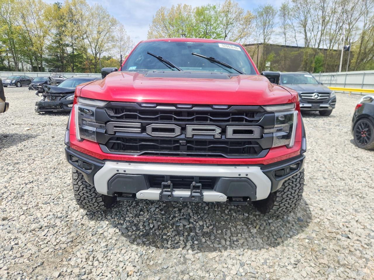 2024 Ford F150 Raptor Red vin: 1FTFW1RG1RFA31024