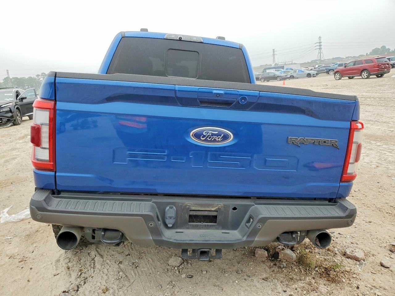 2022 Ford F150 Raptor Blue vin: 1FTFW1RG2NFB25133