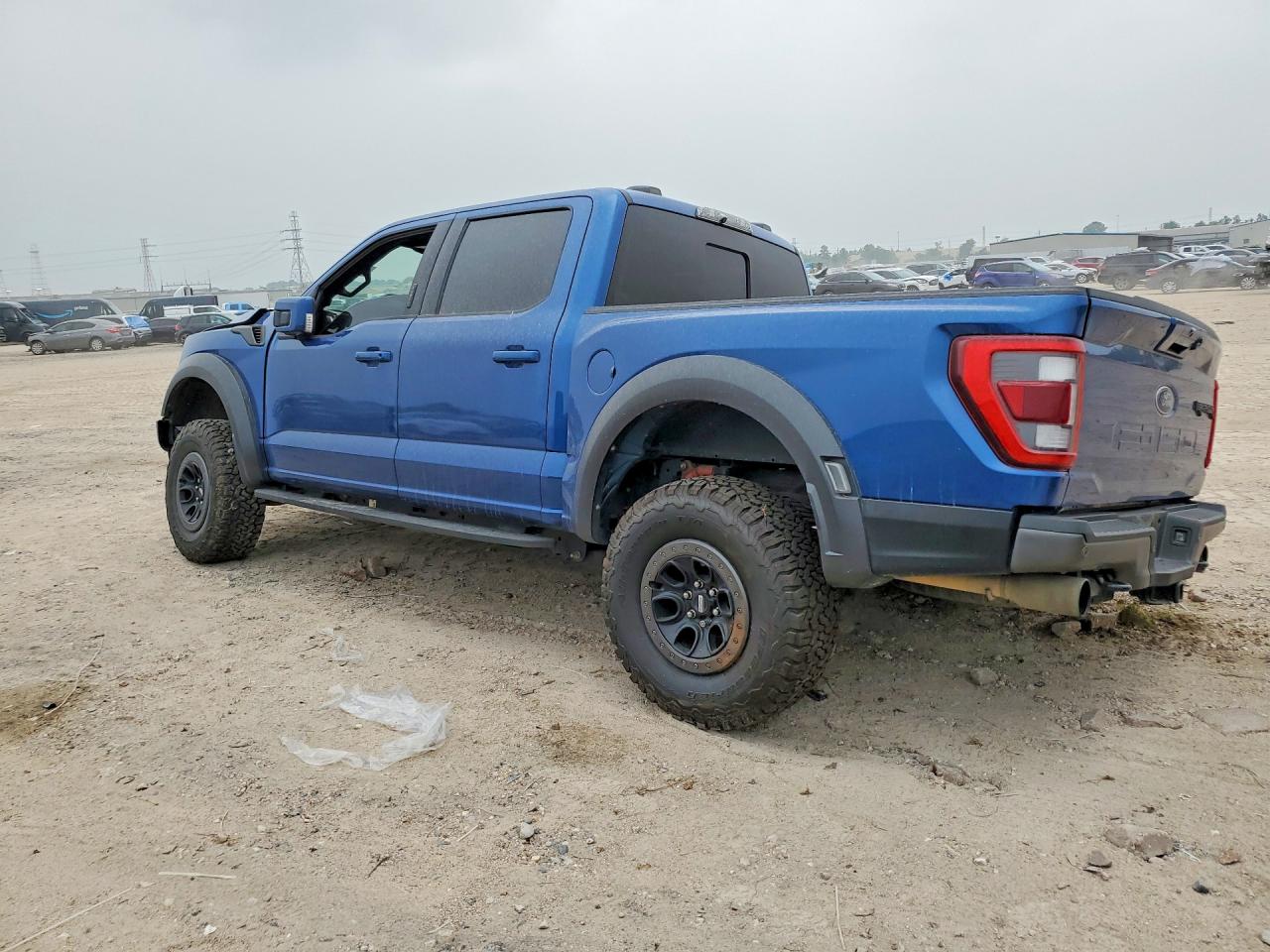 2022 Ford F150 Raptor Blue vin: 1FTFW1RG2NFB25133