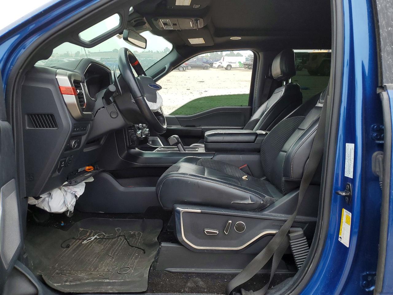 2022 Ford F150 Raptor Blue vin: 1FTFW1RG2NFB25133