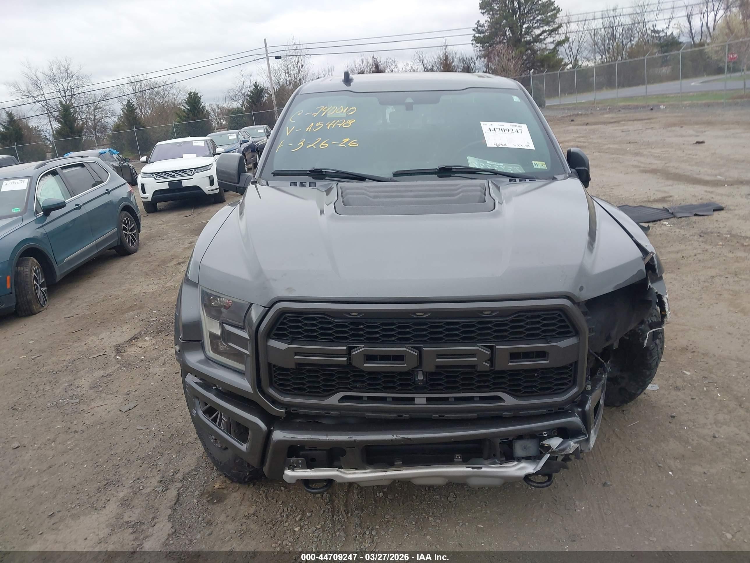 2019 Ford F-150 Raptor Black vin: 1FTFW1RG3KFA54178