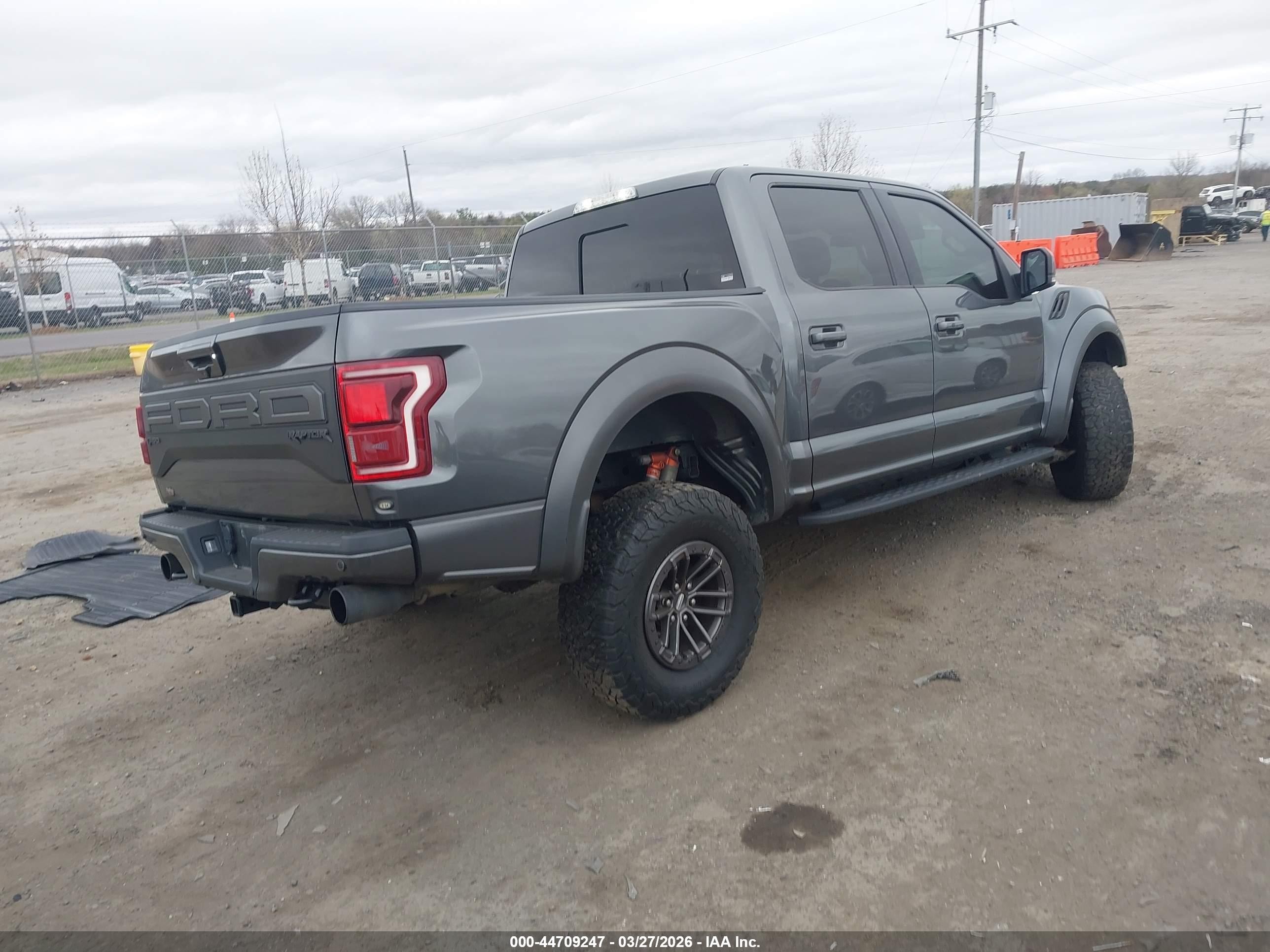 2019 Ford F-150 Raptor Black vin: 1FTFW1RG3KFA54178