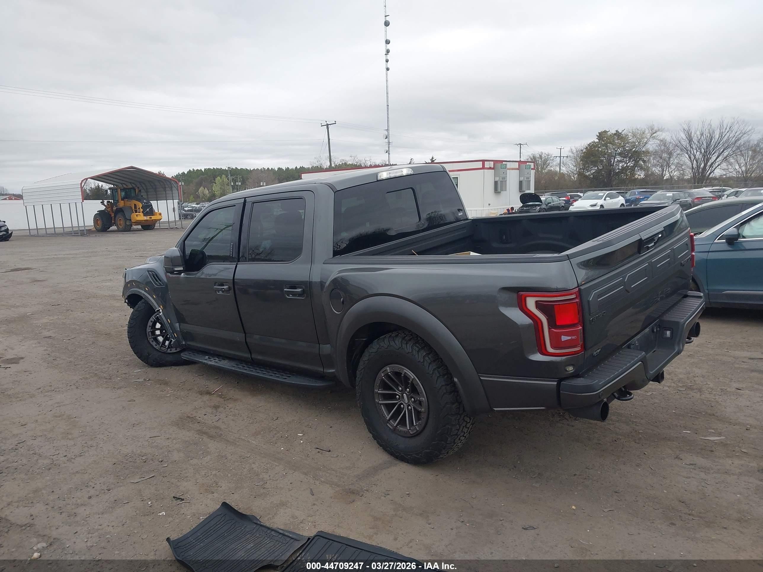 2019 Ford F-150 Raptor Black vin: 1FTFW1RG3KFA54178