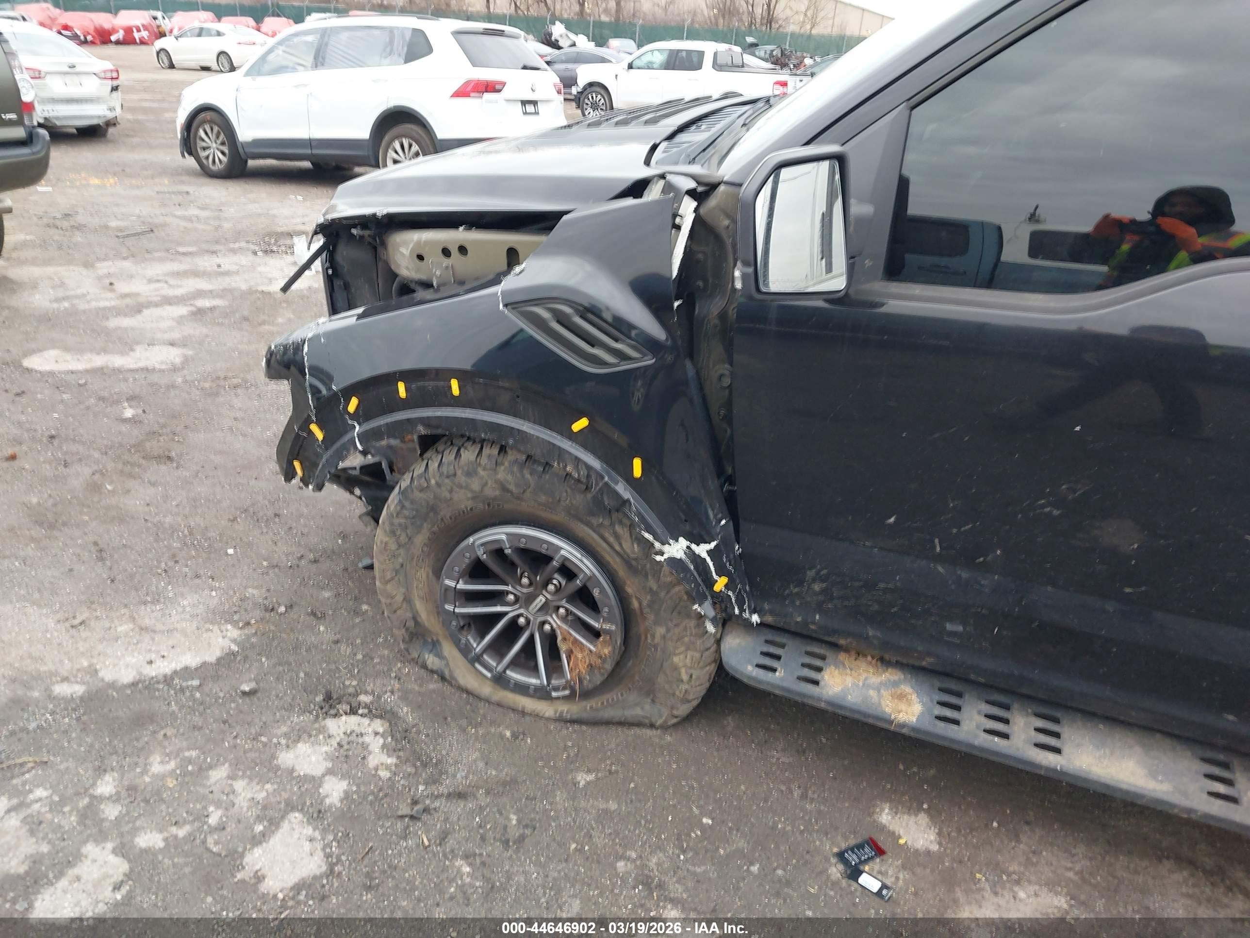 2019 Ford F-150 Raptor Black vin: 1FTFW1RG4KFA54173
