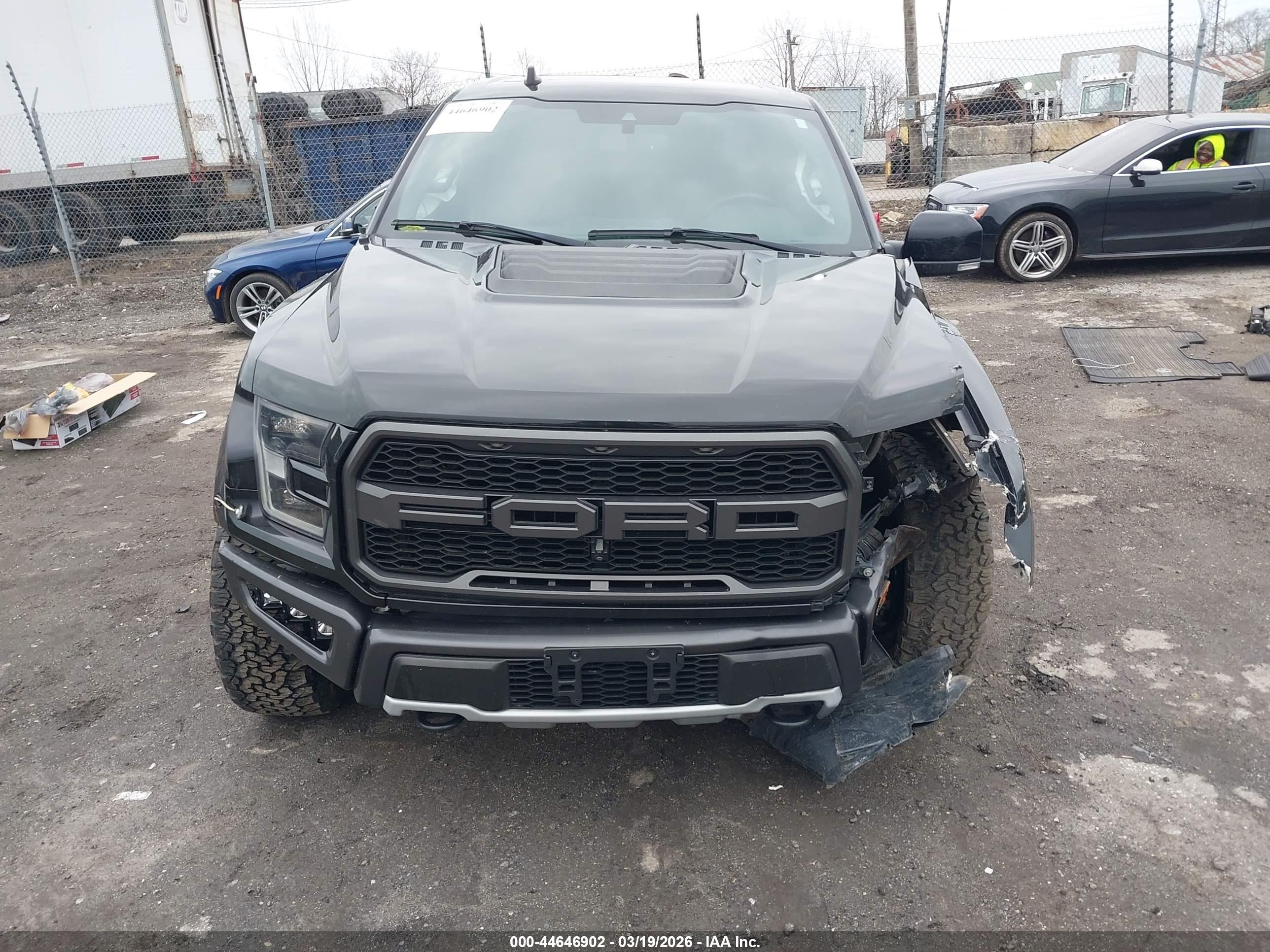2019 Ford F-150 Raptor Black vin: 1FTFW1RG4KFA54173