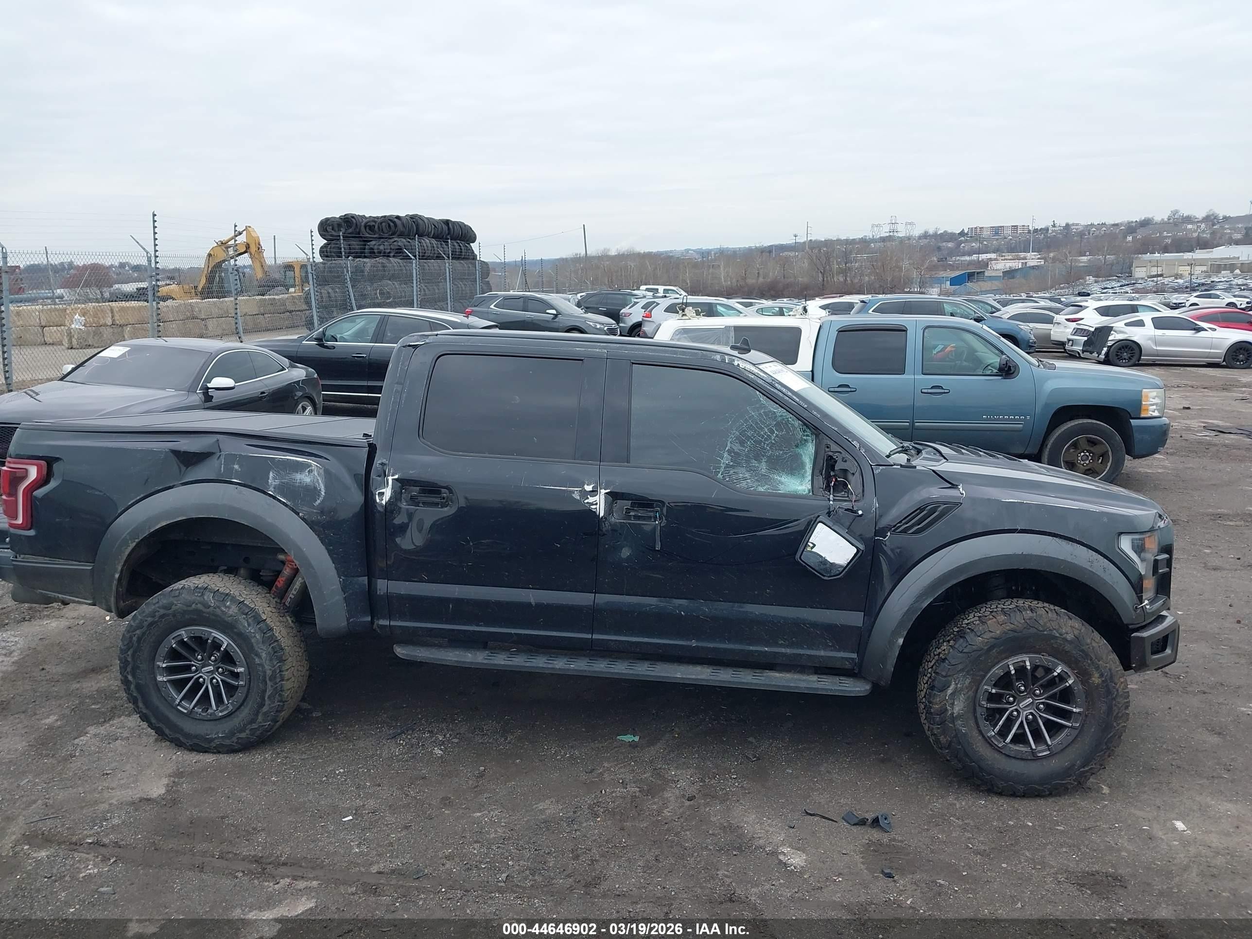 2019 Ford F-150 Raptor Black vin: 1FTFW1RG4KFA54173