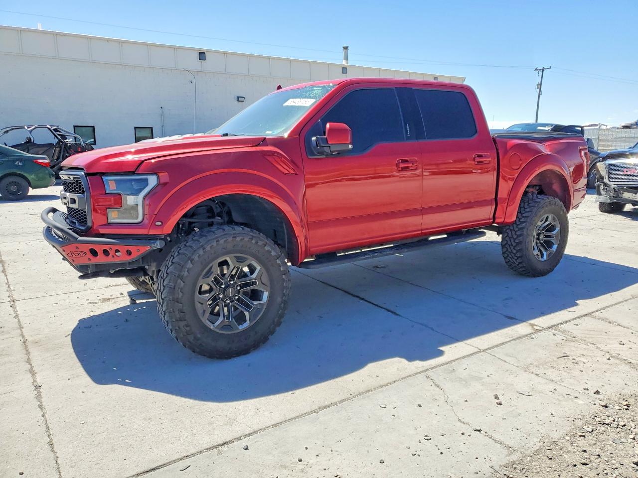 2020 Ford F150 Raptor Red vin: 1FTFW1RG4LFB79952