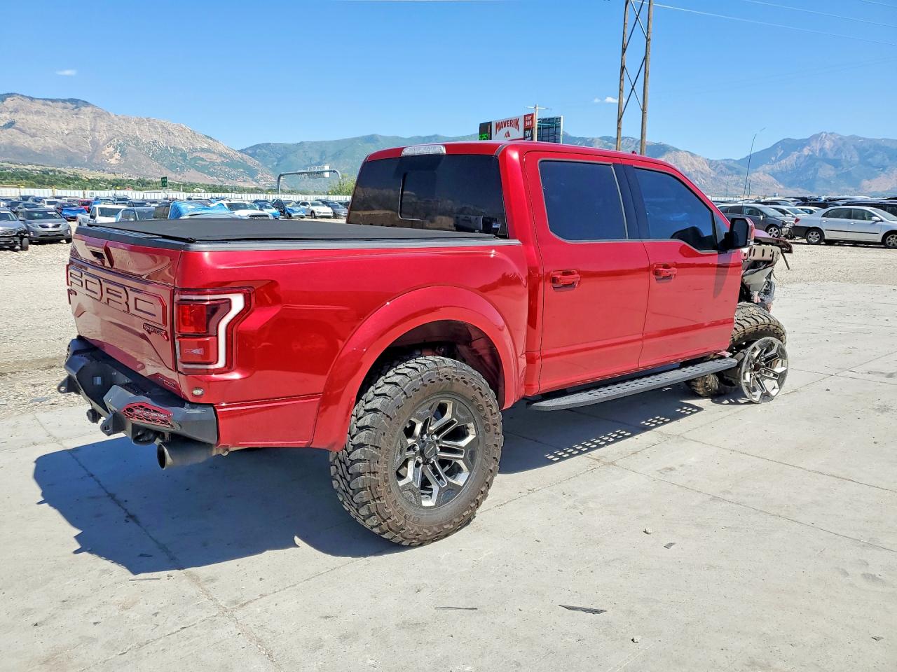 2020 Ford F150 Raptor Red vin: 1FTFW1RG4LFB79952