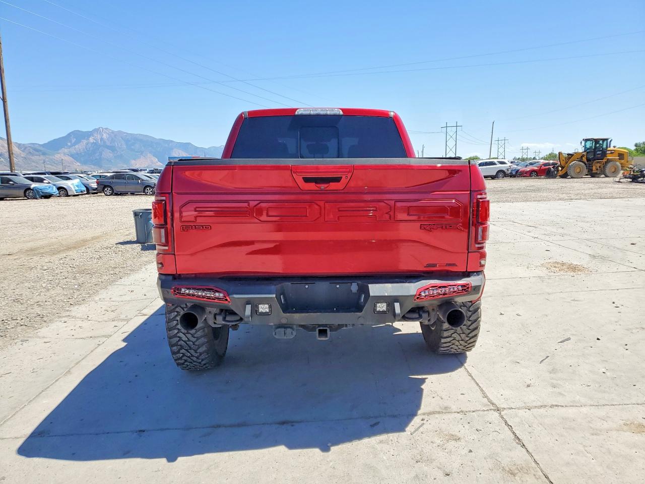 2020 Ford F150 Raptor Red vin: 1FTFW1RG4LFB79952