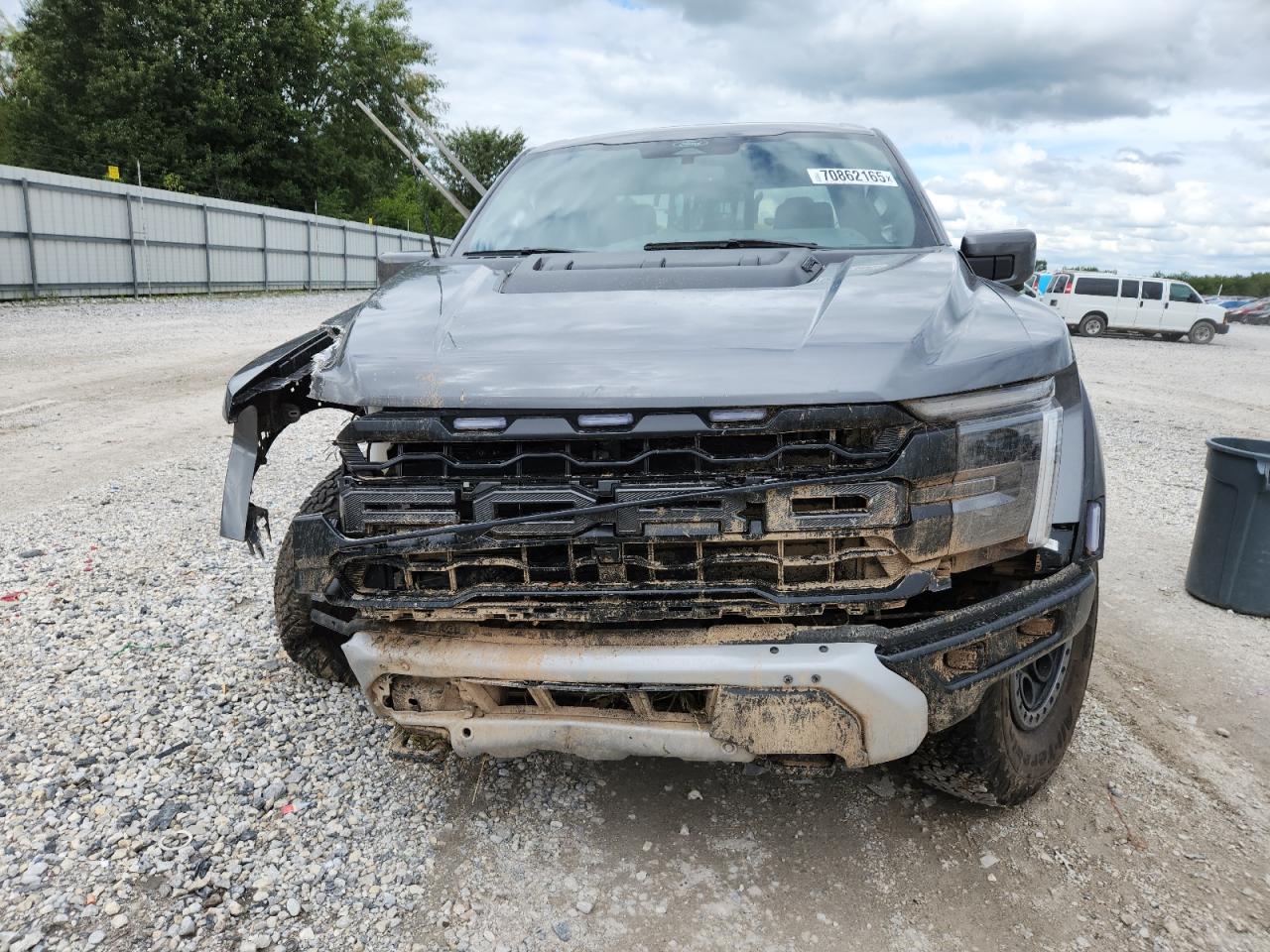 2025 Ford F150 Raptor Серый vin: 1FTFW1RG4SFA61947