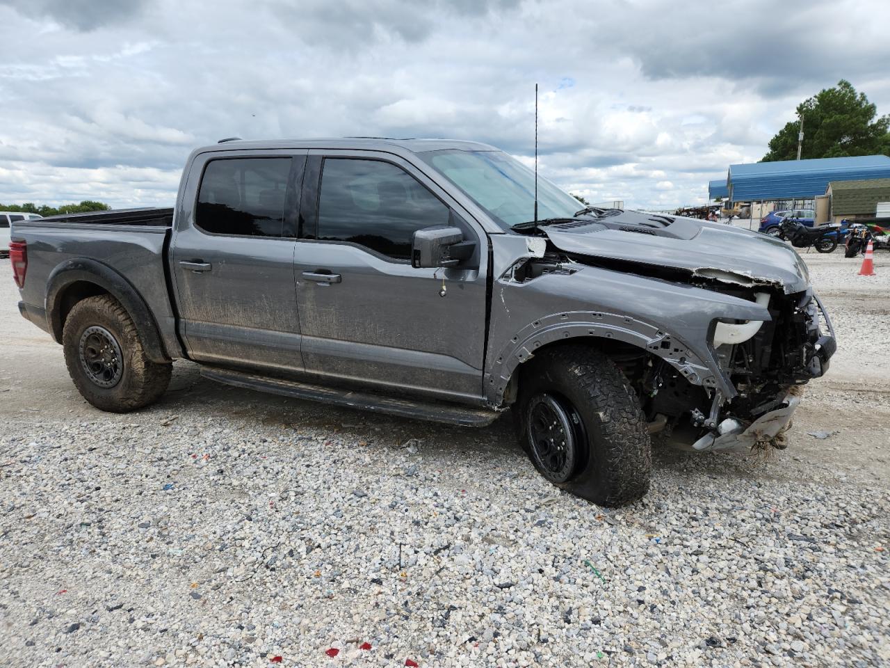 2025 Ford F150 Raptor Серый vin: 1FTFW1RG4SFA61947