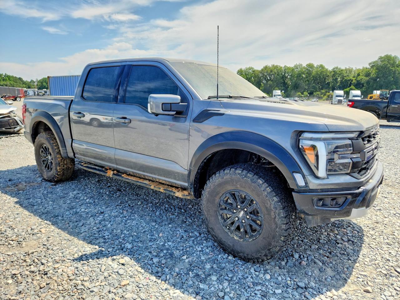 2025 Ford F150 Raptor Gray vin: 1FTFW1RG5SFB18141