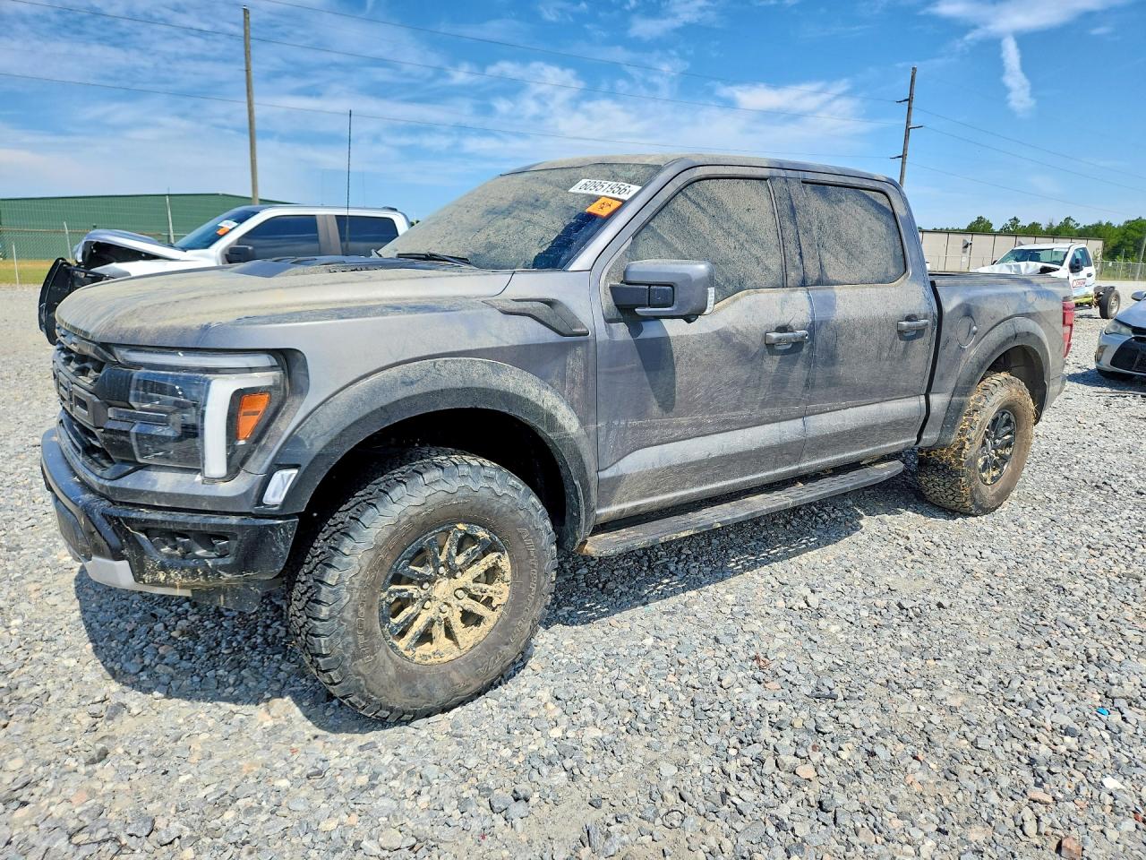 2025 Ford F150 Raptor Gray vin: 1FTFW1RG5SFB18141