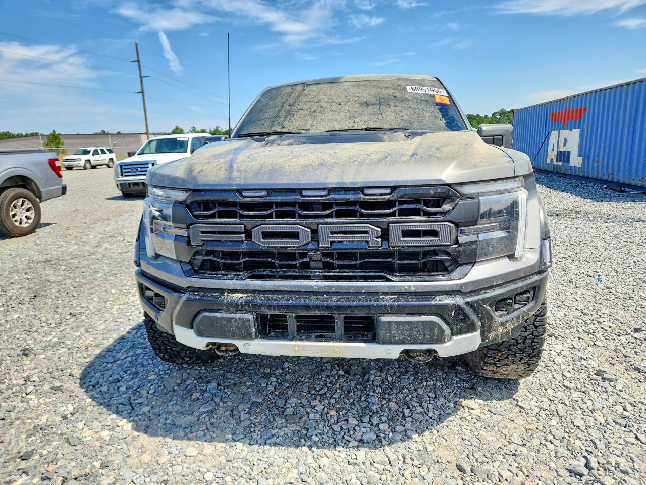 2025 Ford F150 Raptor Gray vin: 1FTFW1RG5SFB18141