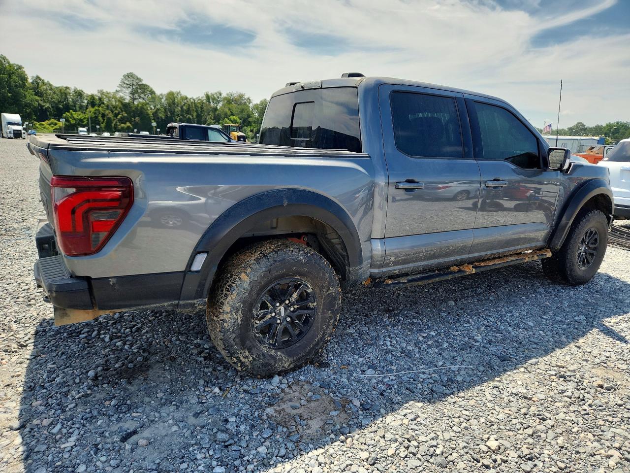2025 Ford F150 Raptor Gray vin: 1FTFW1RG5SFB18141