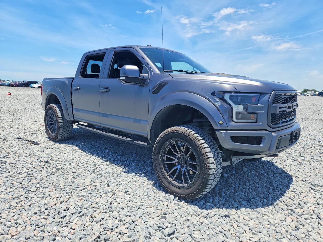 2018 Ford F150 Raptor Gray vin: 1FTFW1RG6JFB63801